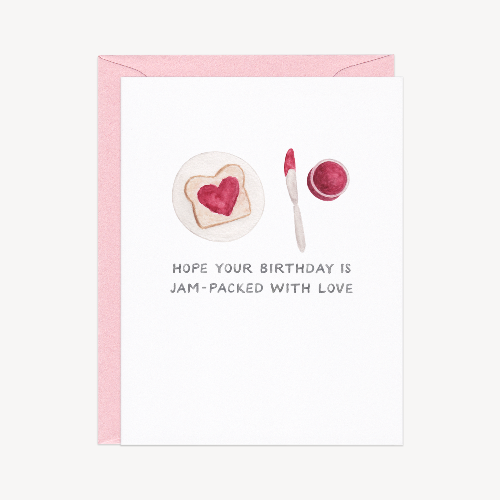 Jam-Packed With Love Birthday Card