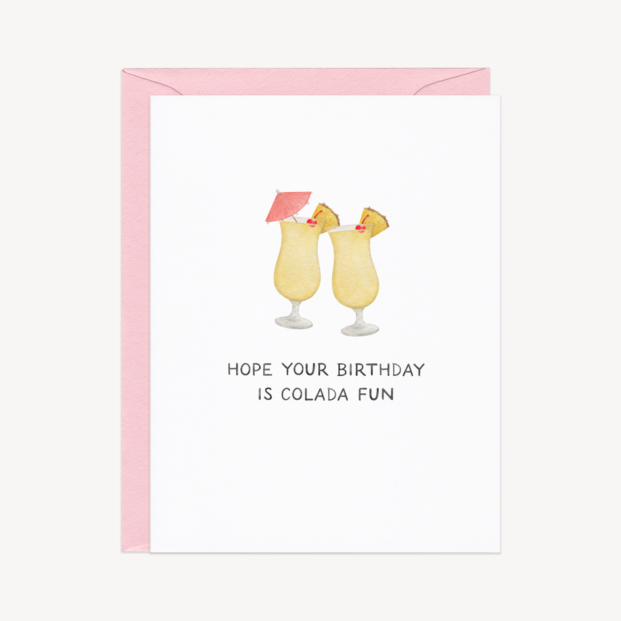 (Piña) Colada Fun Birthday Card