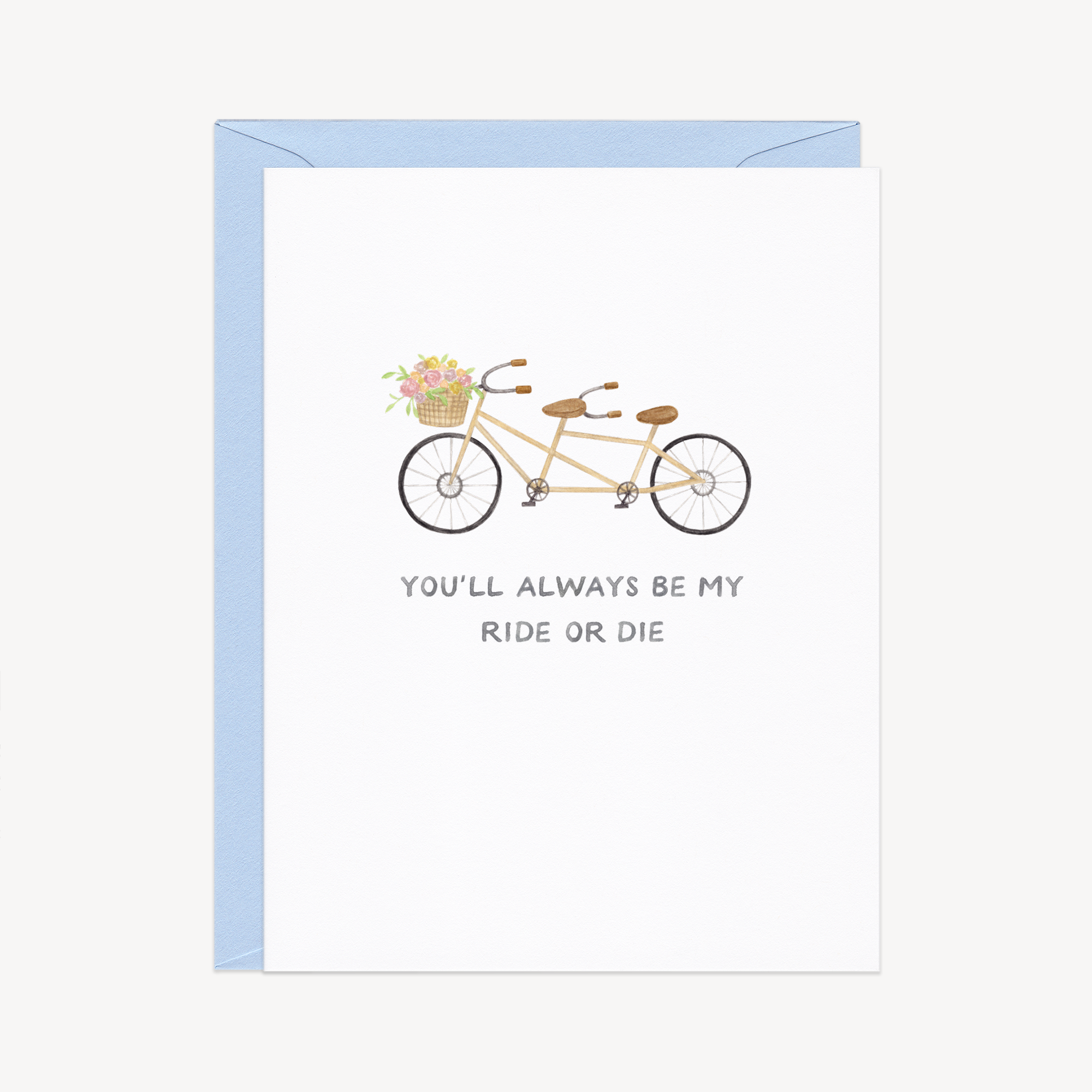 Ride Or Die Friendship Card