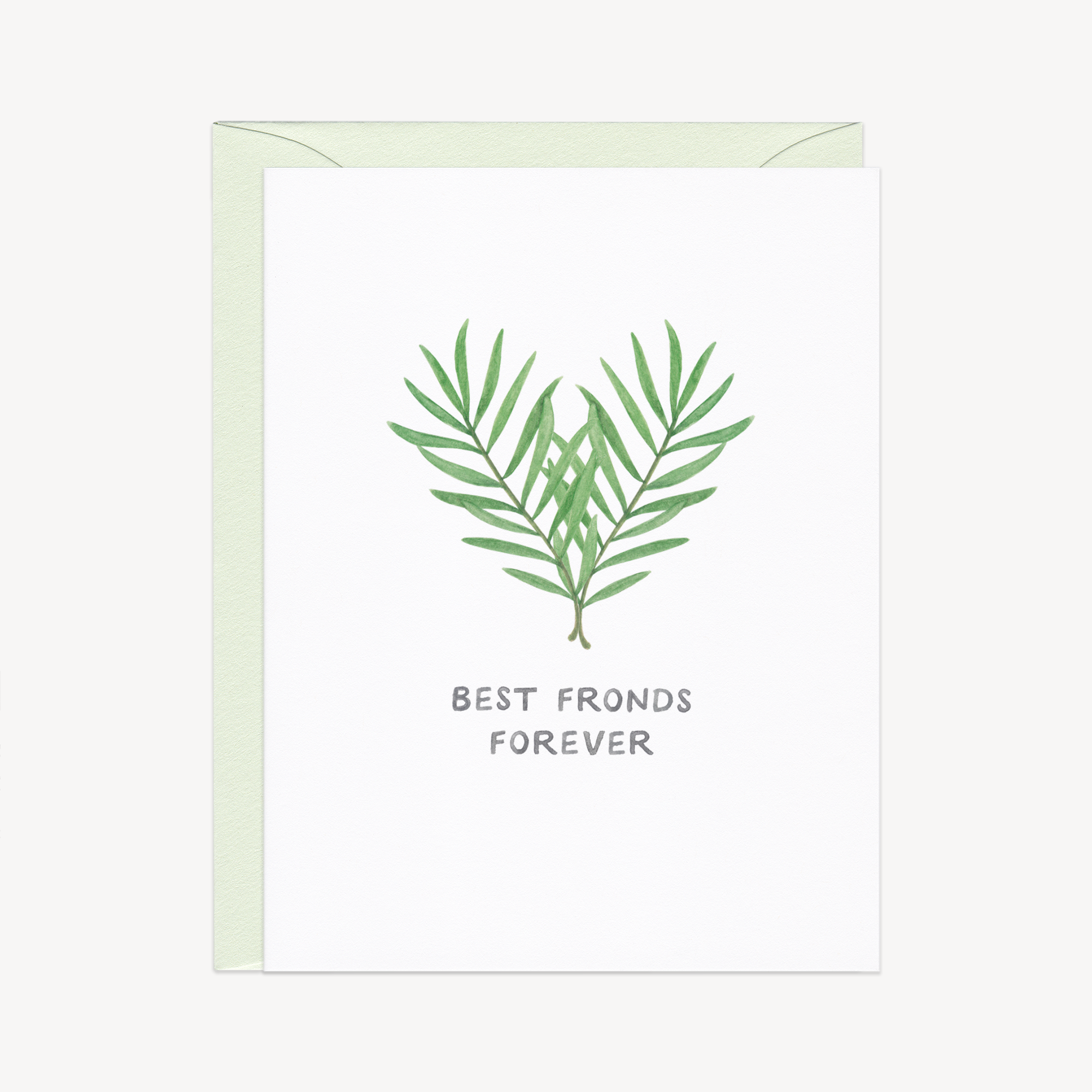 Best Fronds Forever Friendship Card