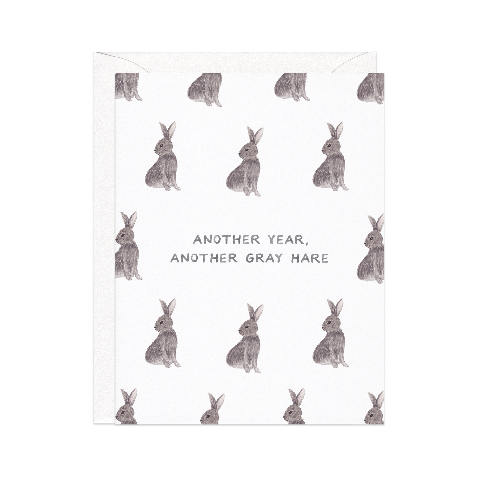 Another Gray Hare Birthday Card