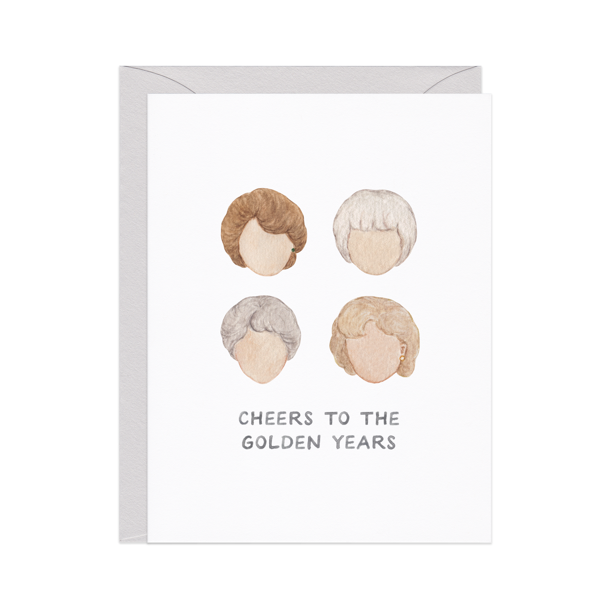 Golden Girls Golden Years Birthday Card