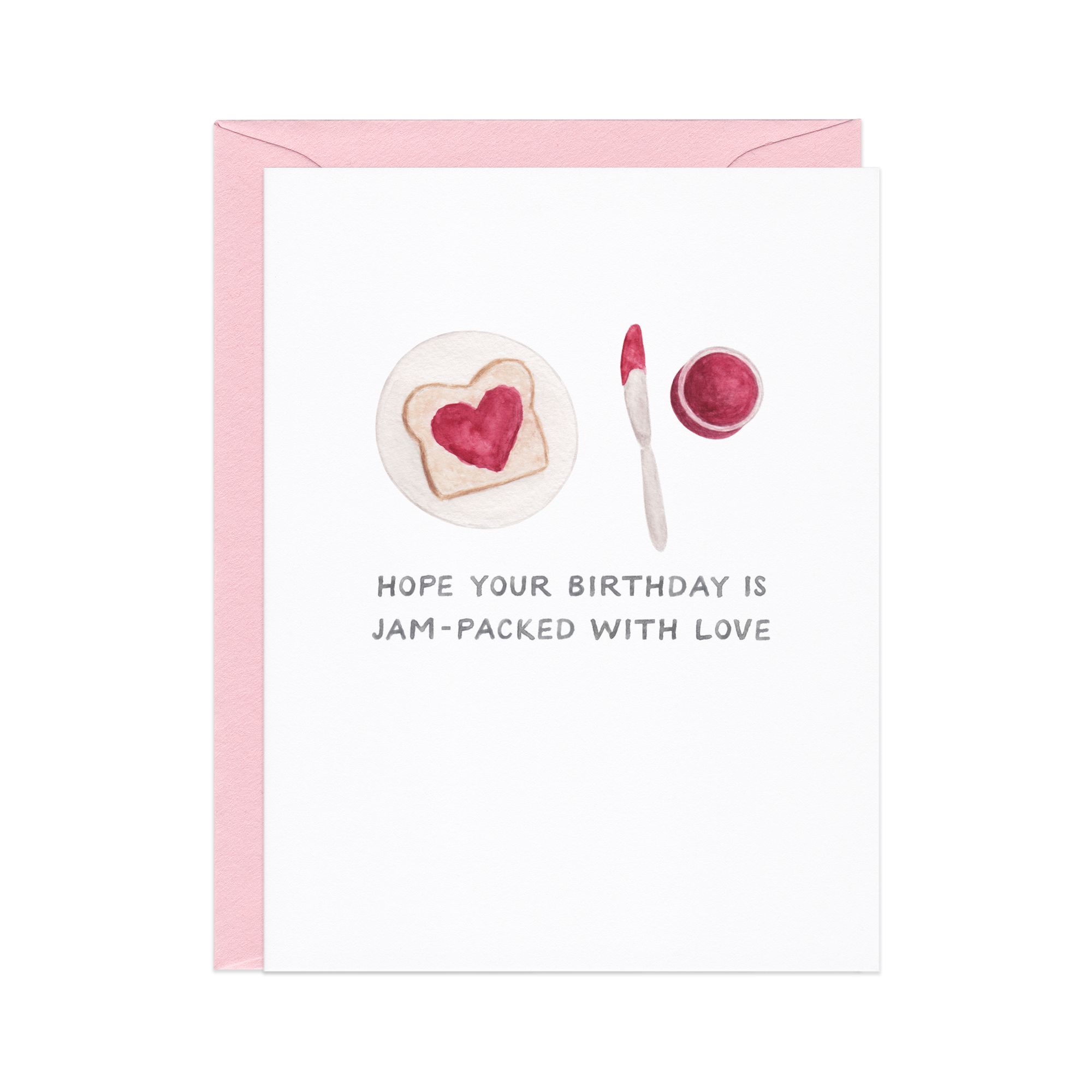 Jam-Packed With Love Birthday Card