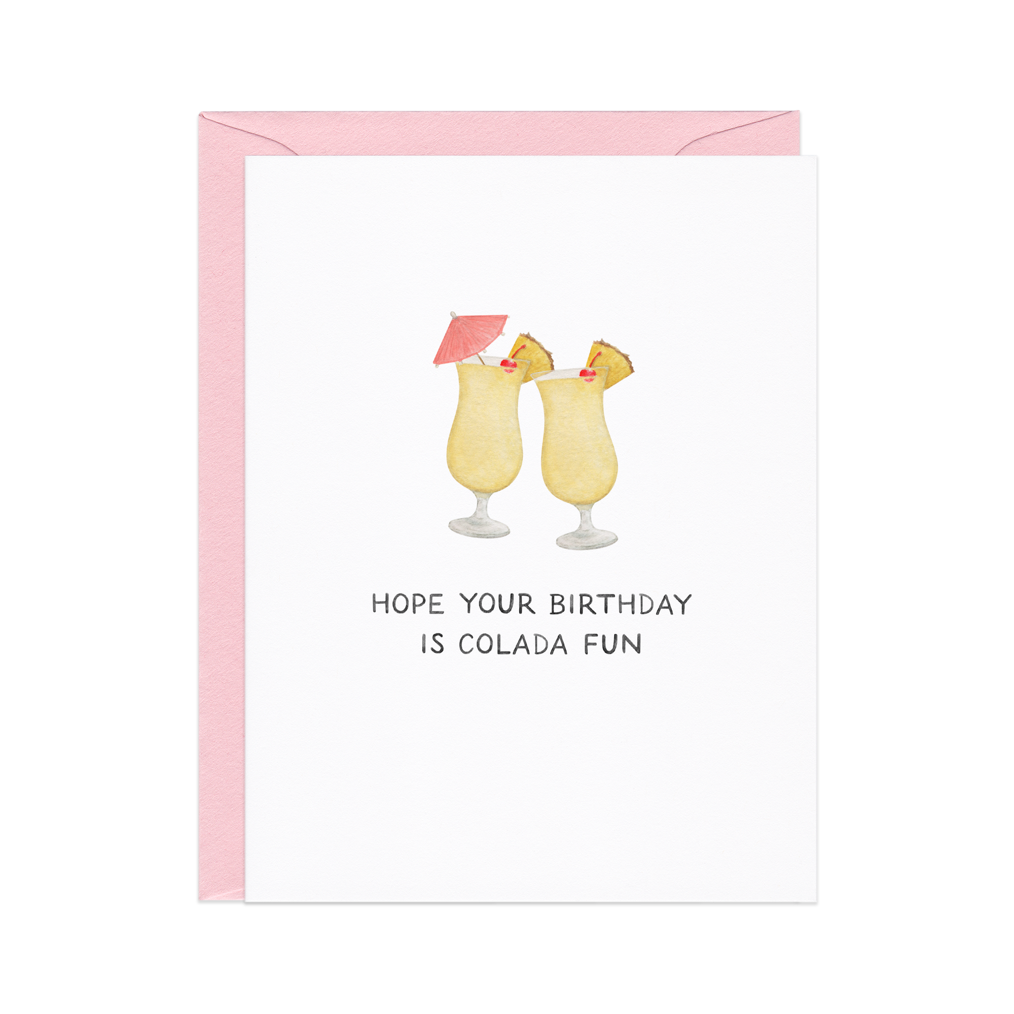 (Piña) Colada Fun Birthday Card