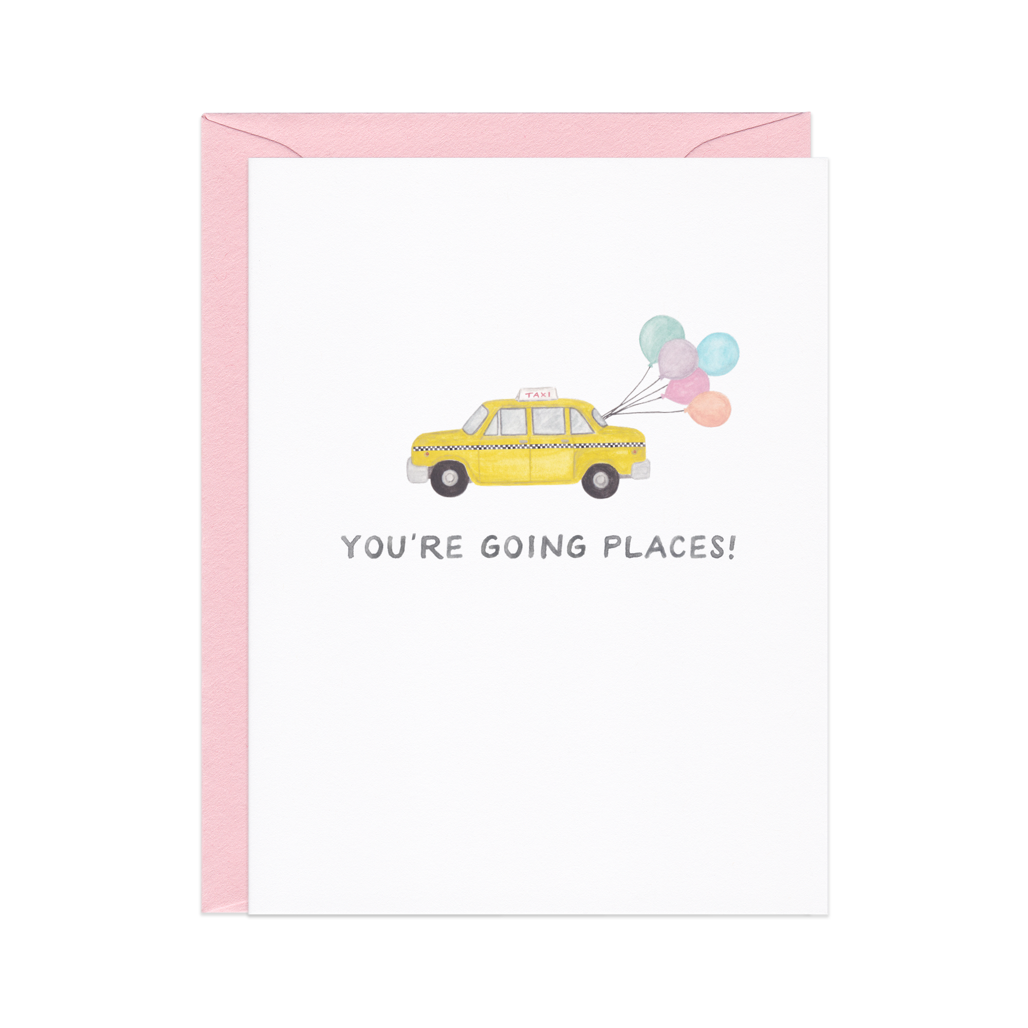 Going Places Congrats Grad Card