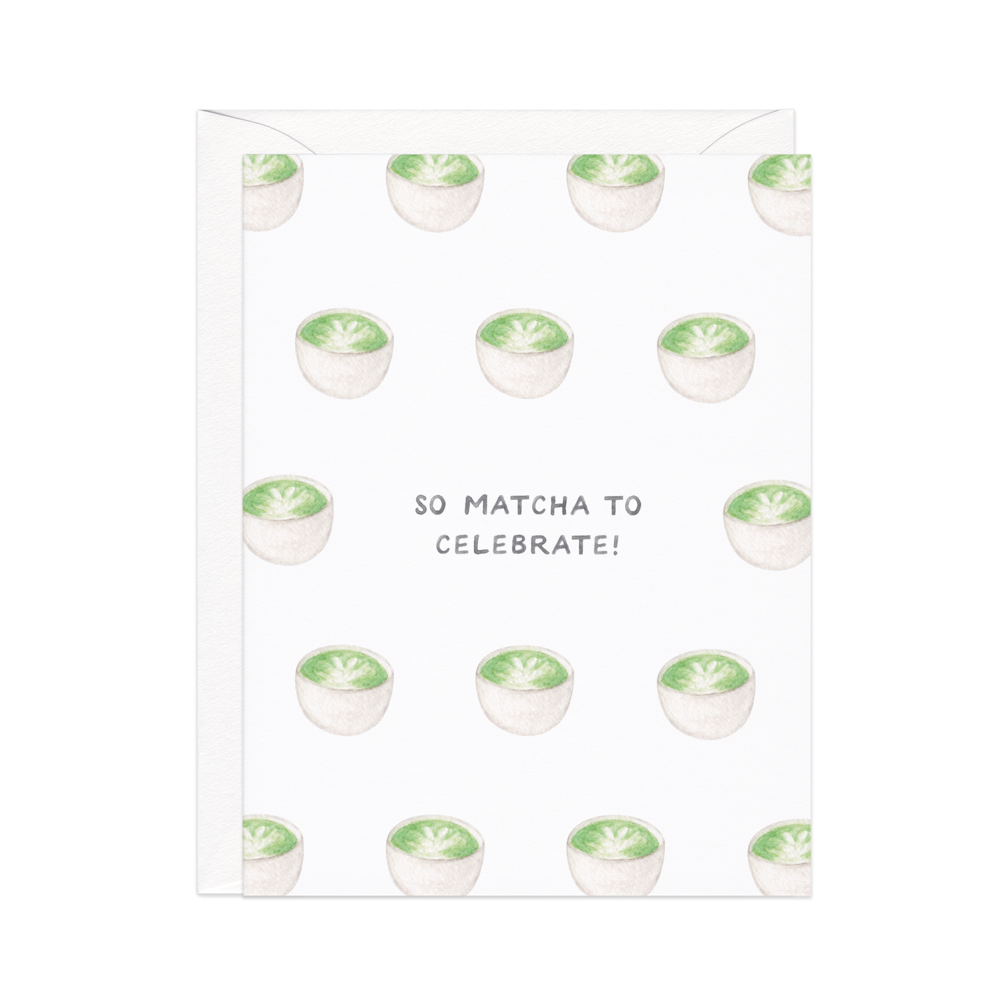 So Matcha To Celebrate Congrats Card