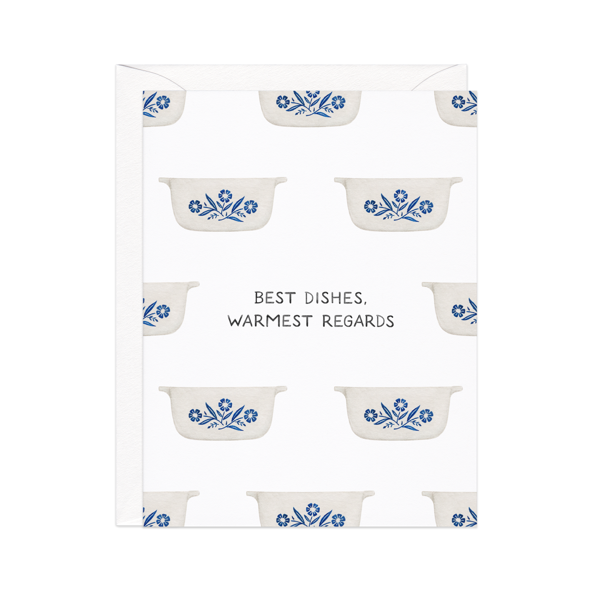 Best Dishes, Warmest Regards Congrats Card