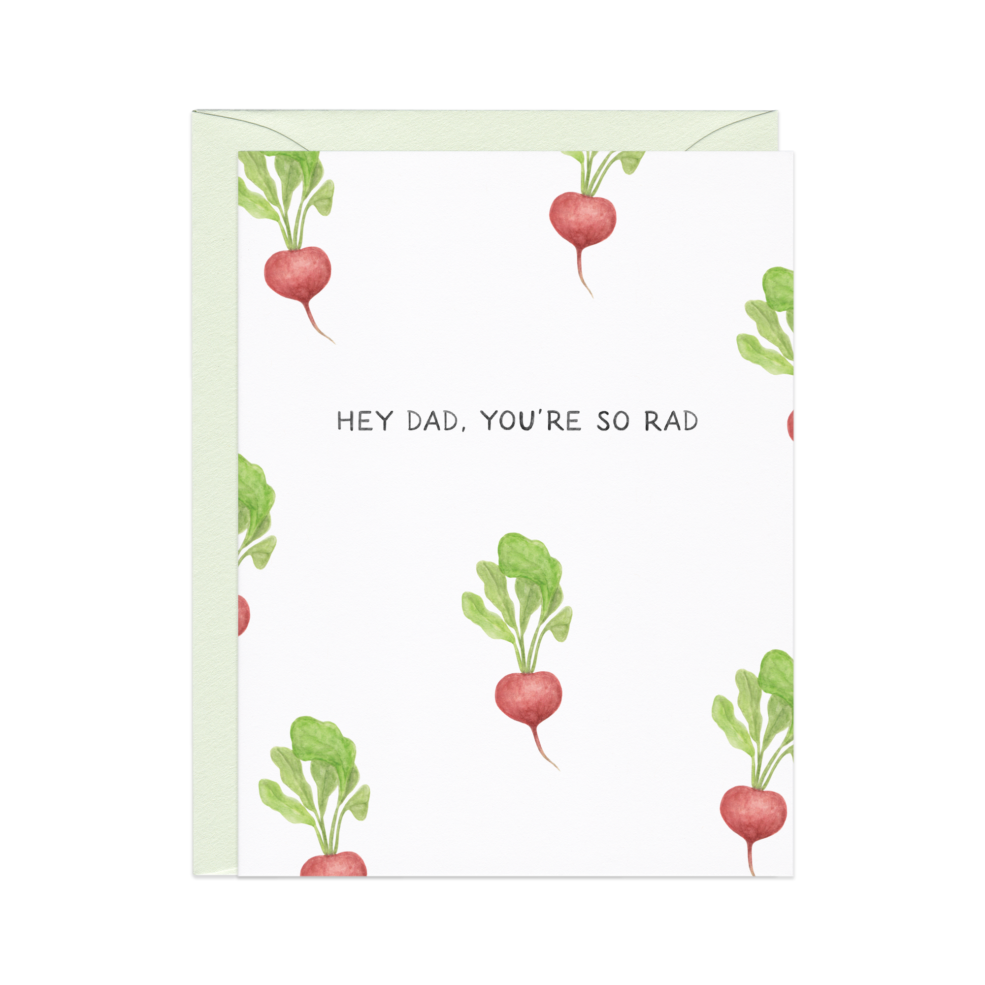 Dad You're So Rad Father's Day Card