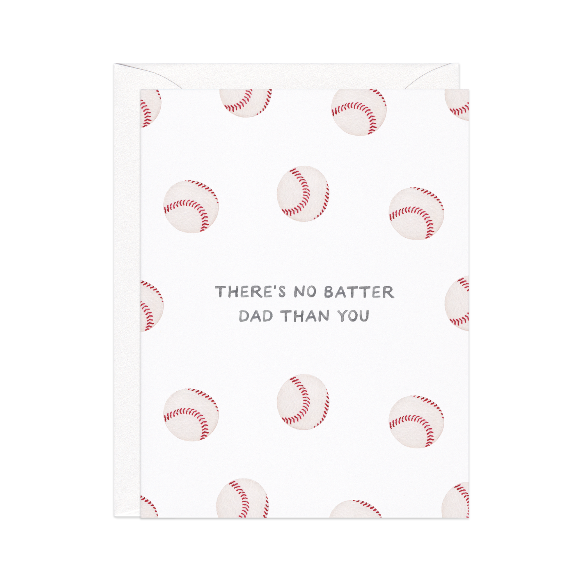 No Batter Dad Baseball Father’s Day Card
