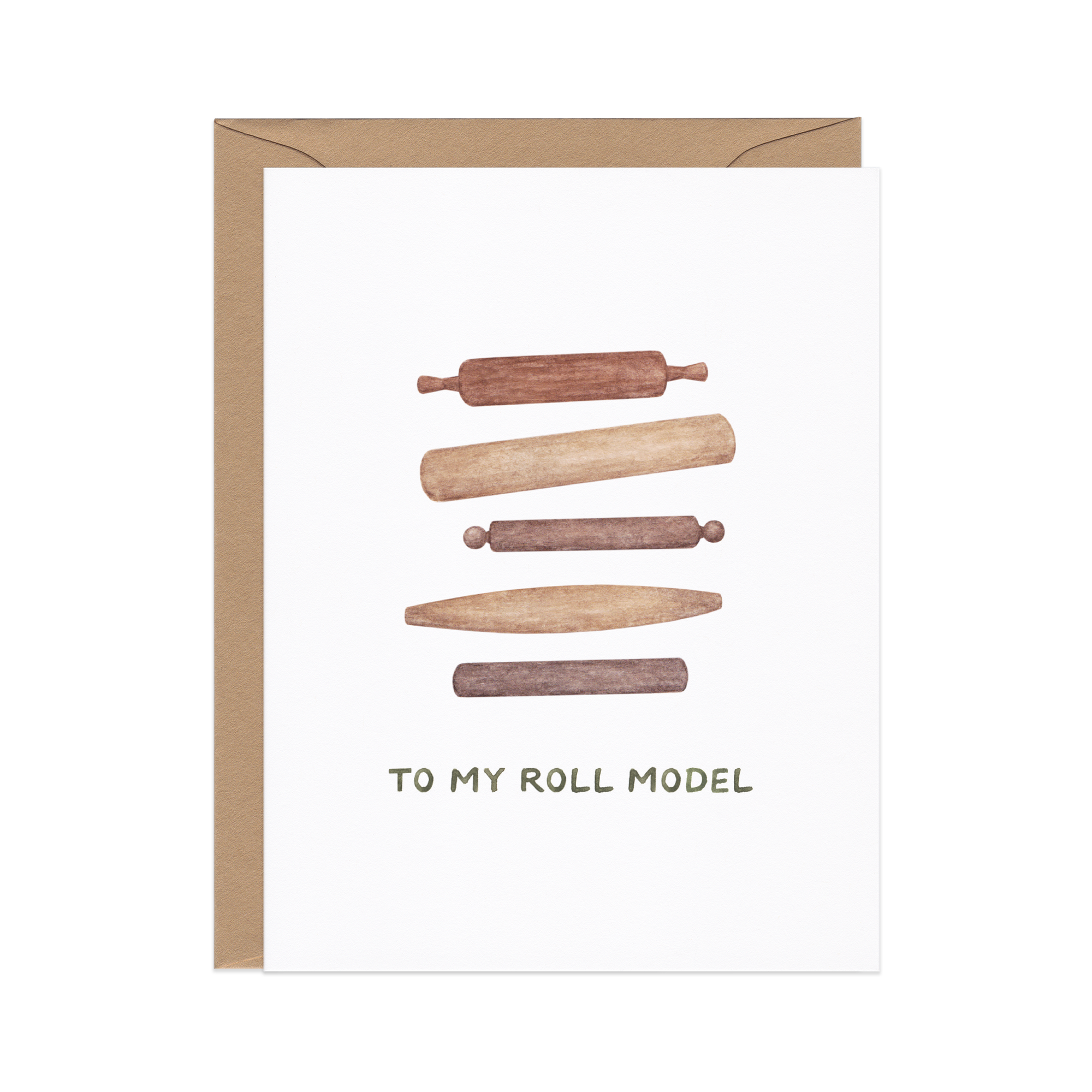 To My Roll Model Parents Card