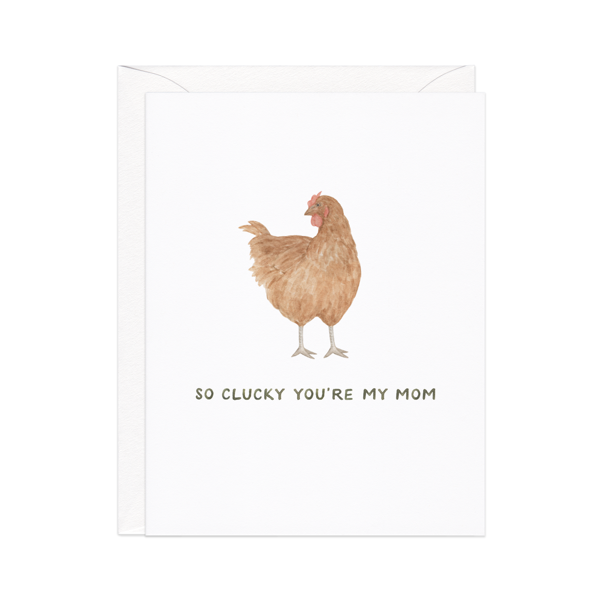 Clucky You're My Mom Mother's Day Card