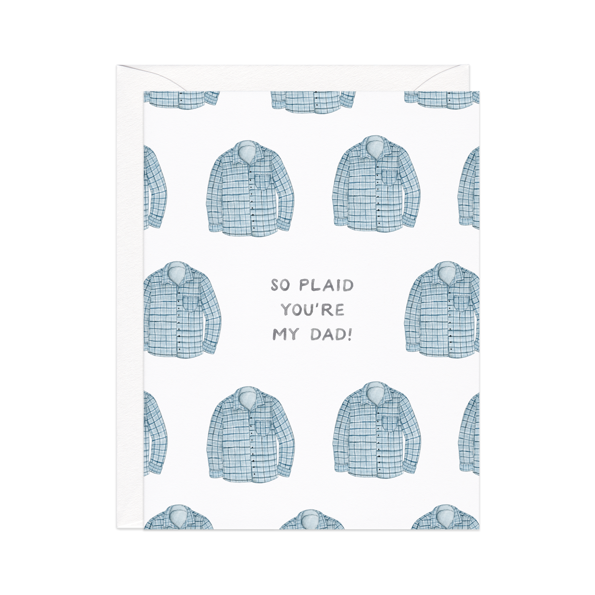 Plaid You're My Dad Father's Day Card