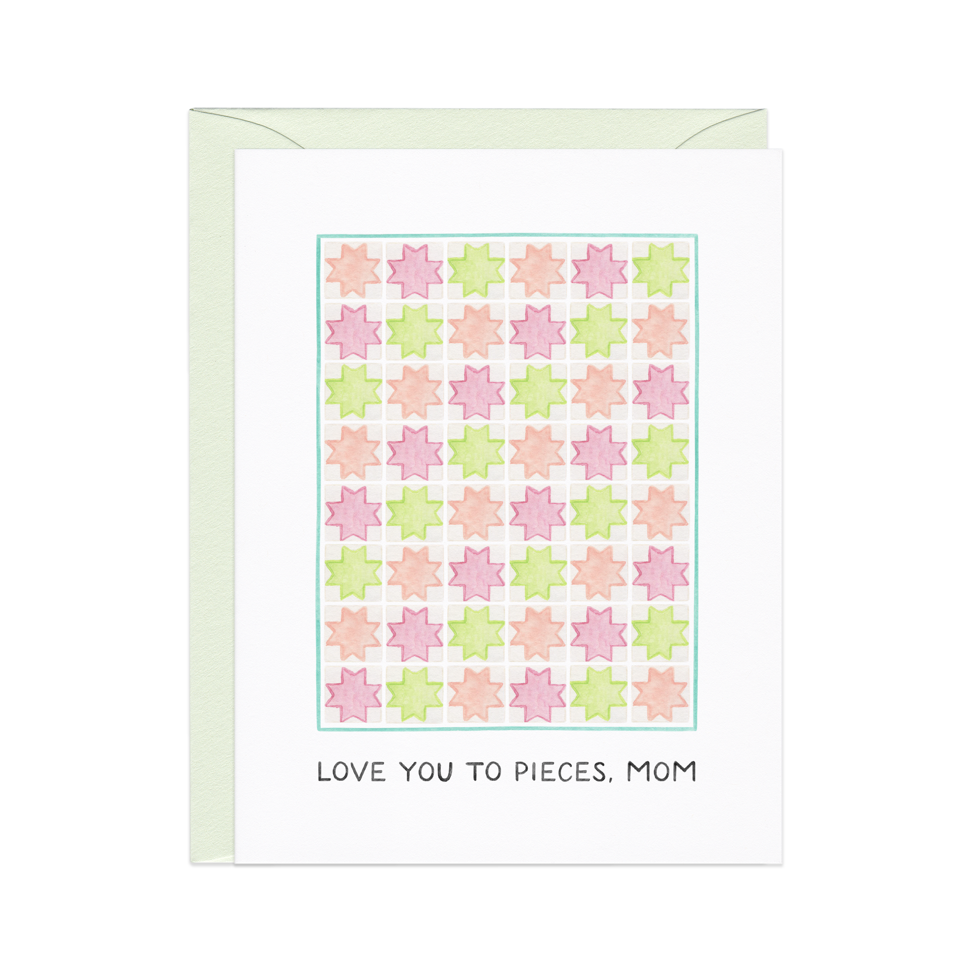 Love You To Pieces Mother's Day Card