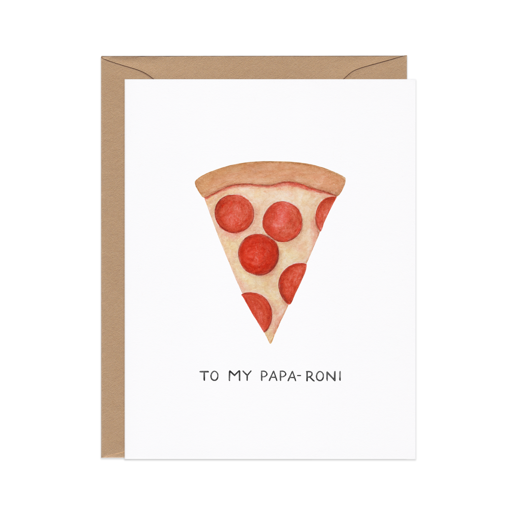 To My Papa-roni Father's Day Card