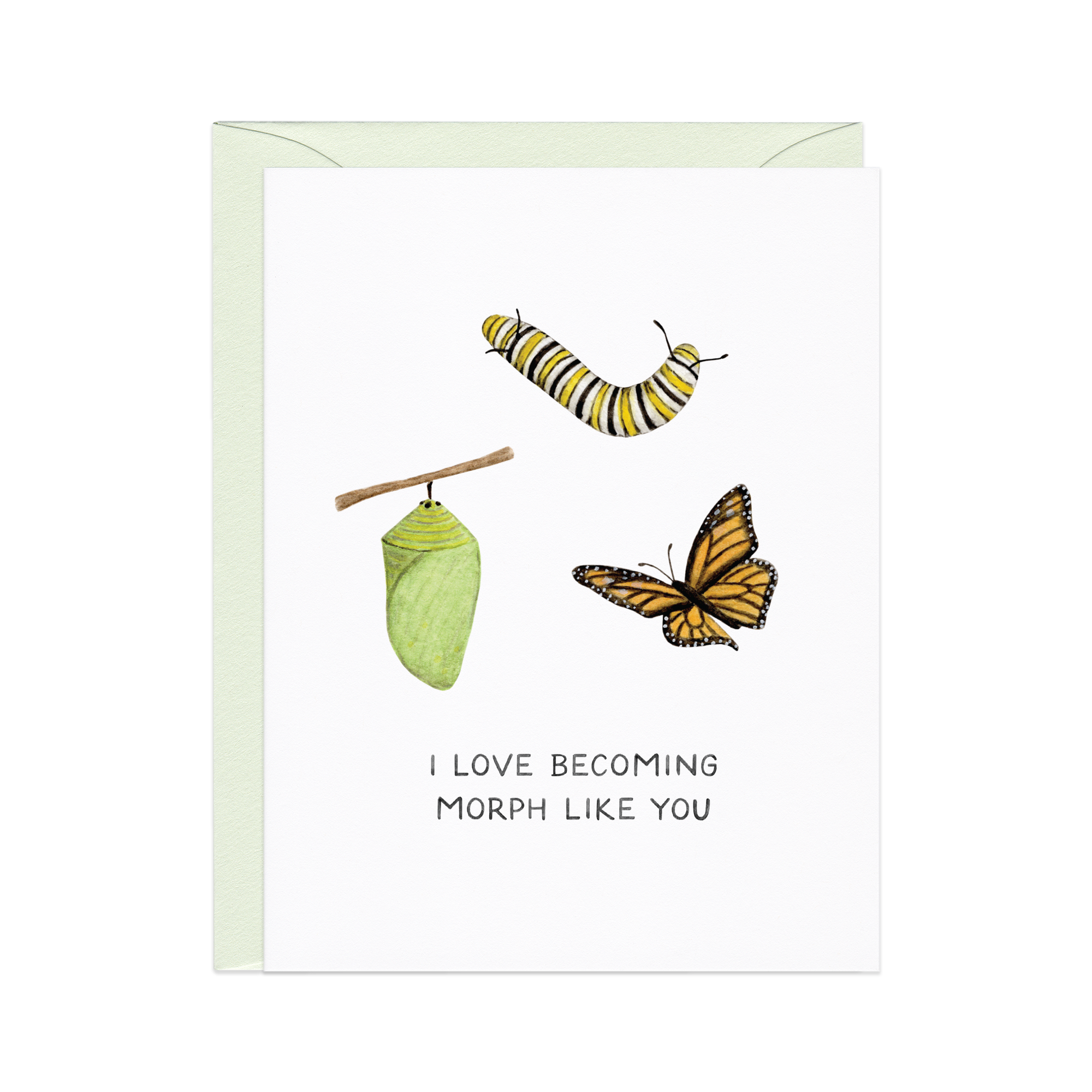 Becoming Morph Like You Butterfly Parents Card