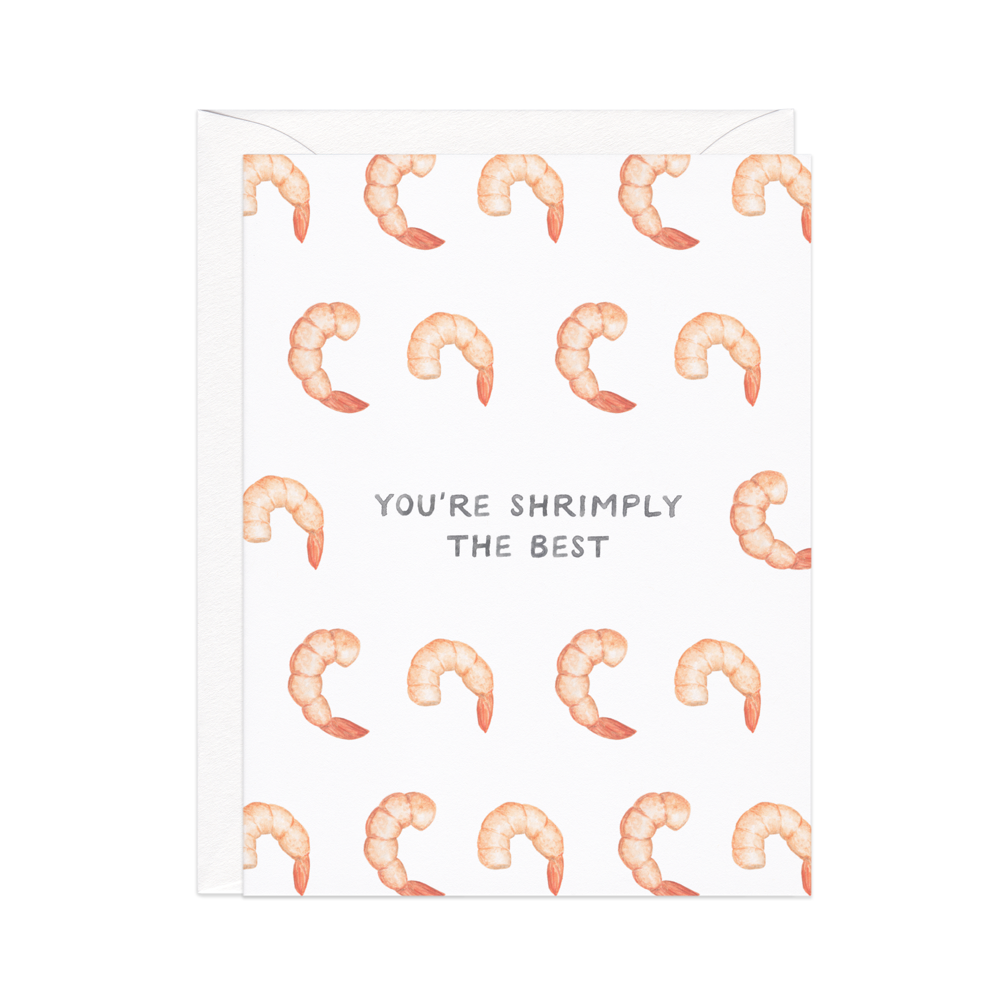 Shrimply The Best Friendship Card
