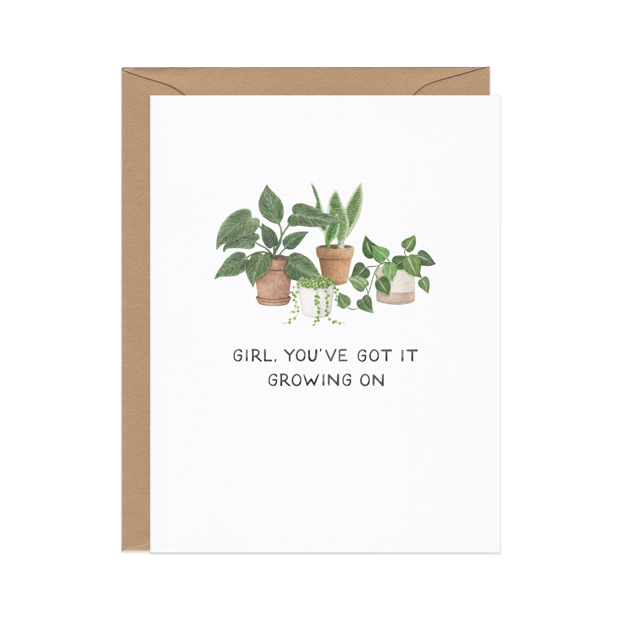 Got It Growing On Friendship Card