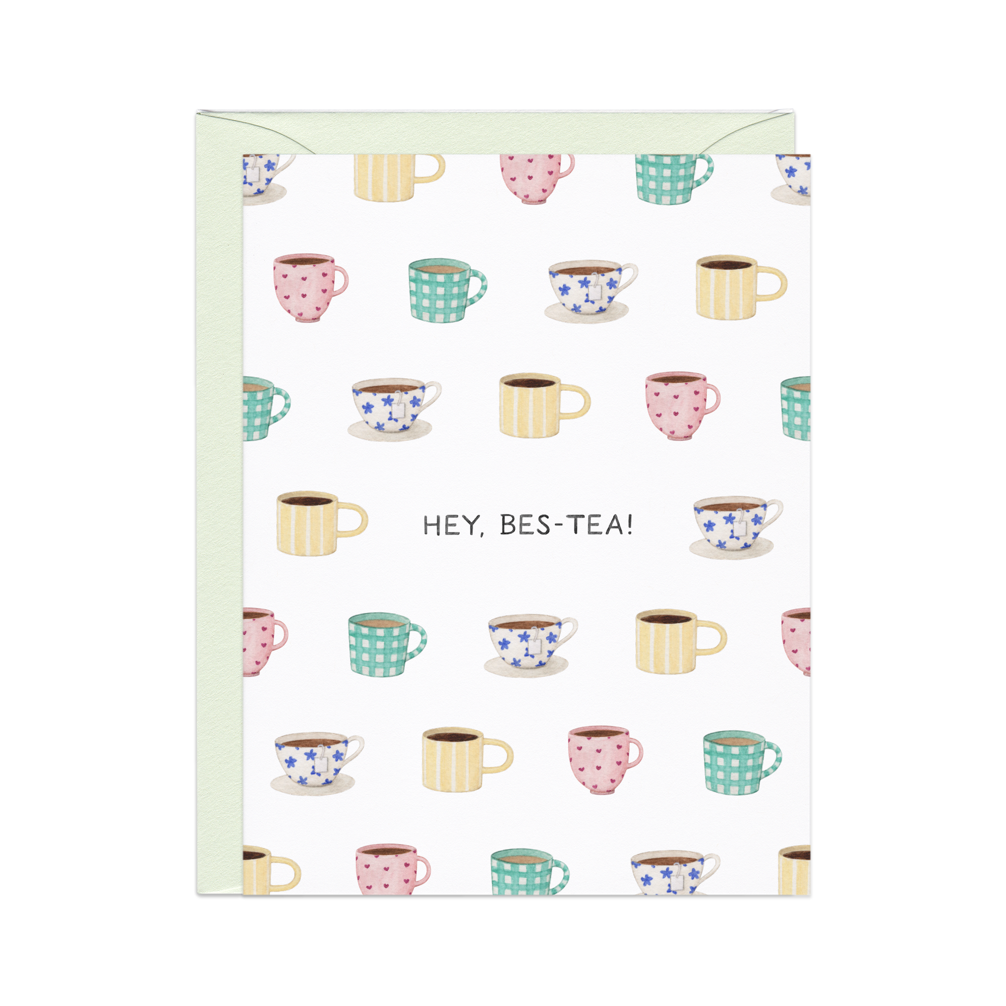 Hey Bes-tea Cozy Friendship Card