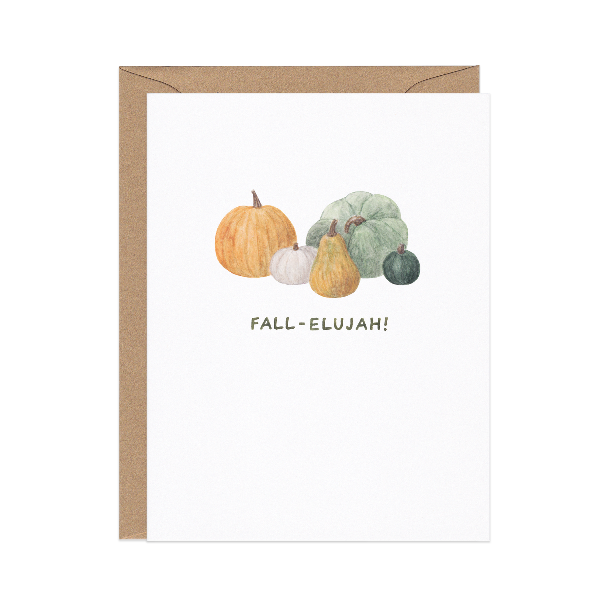 Fall-elujah Pumpkins Seasonal Card