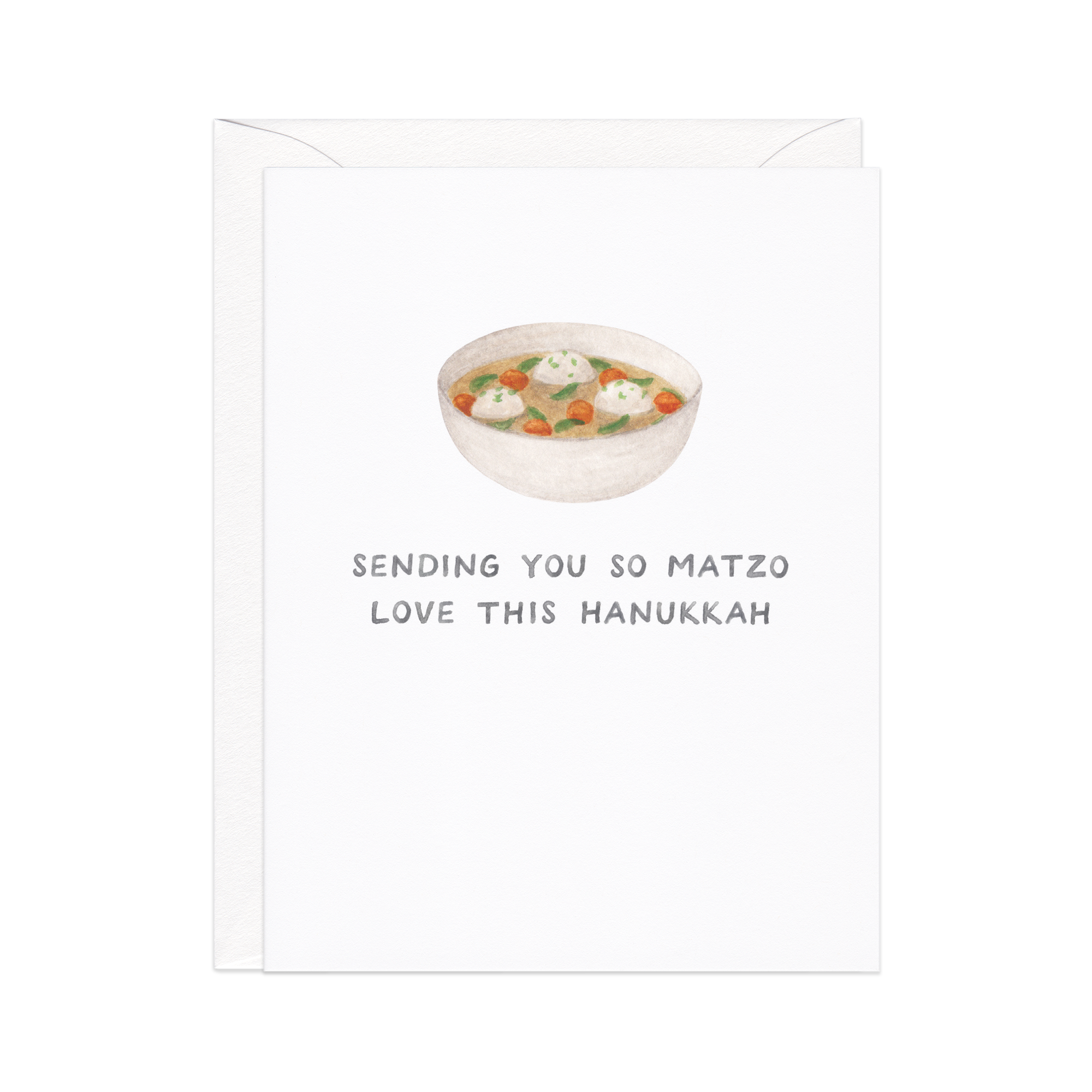 So Matzo Love Hanukkah Card