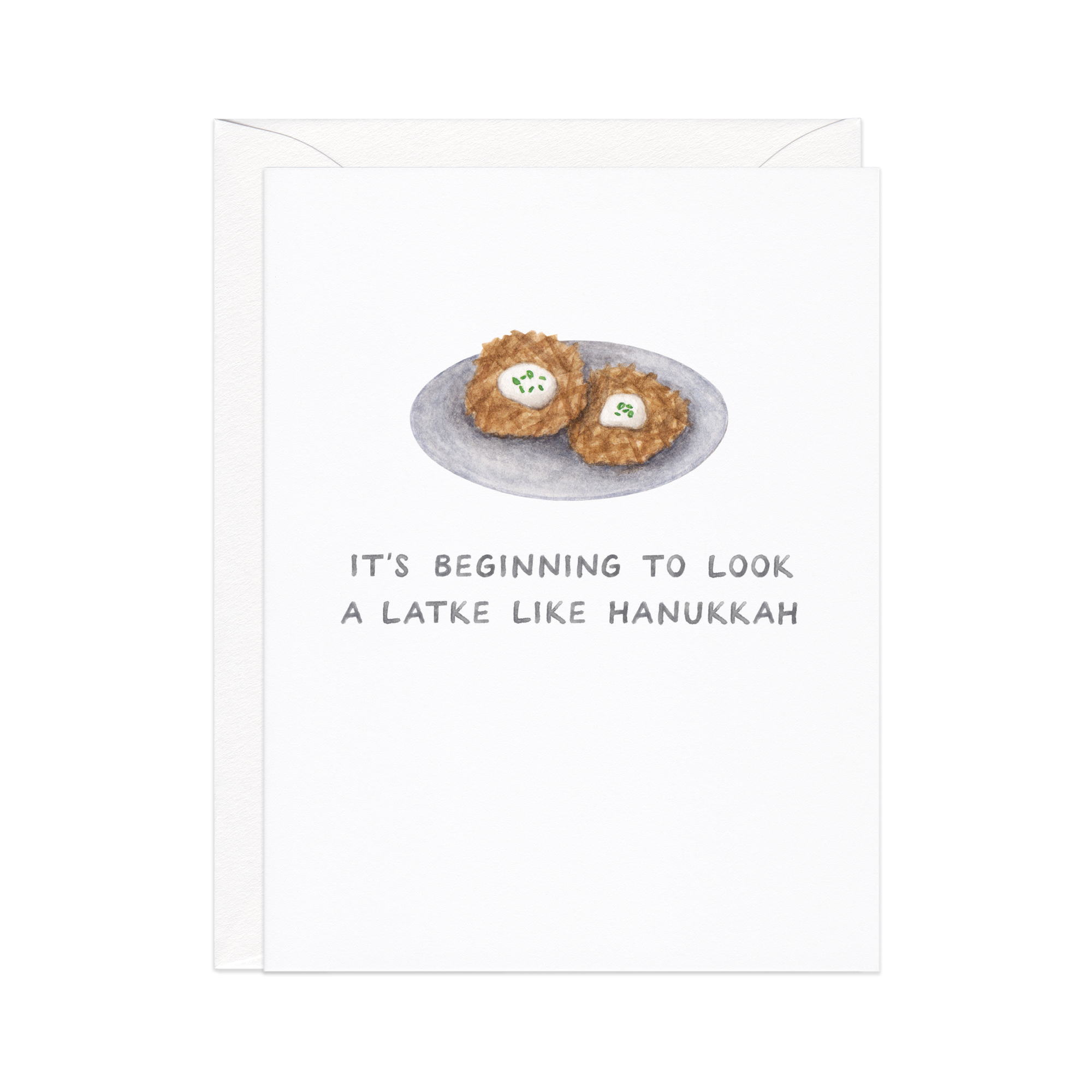 A Latke Like Hanukkah Holiday Card