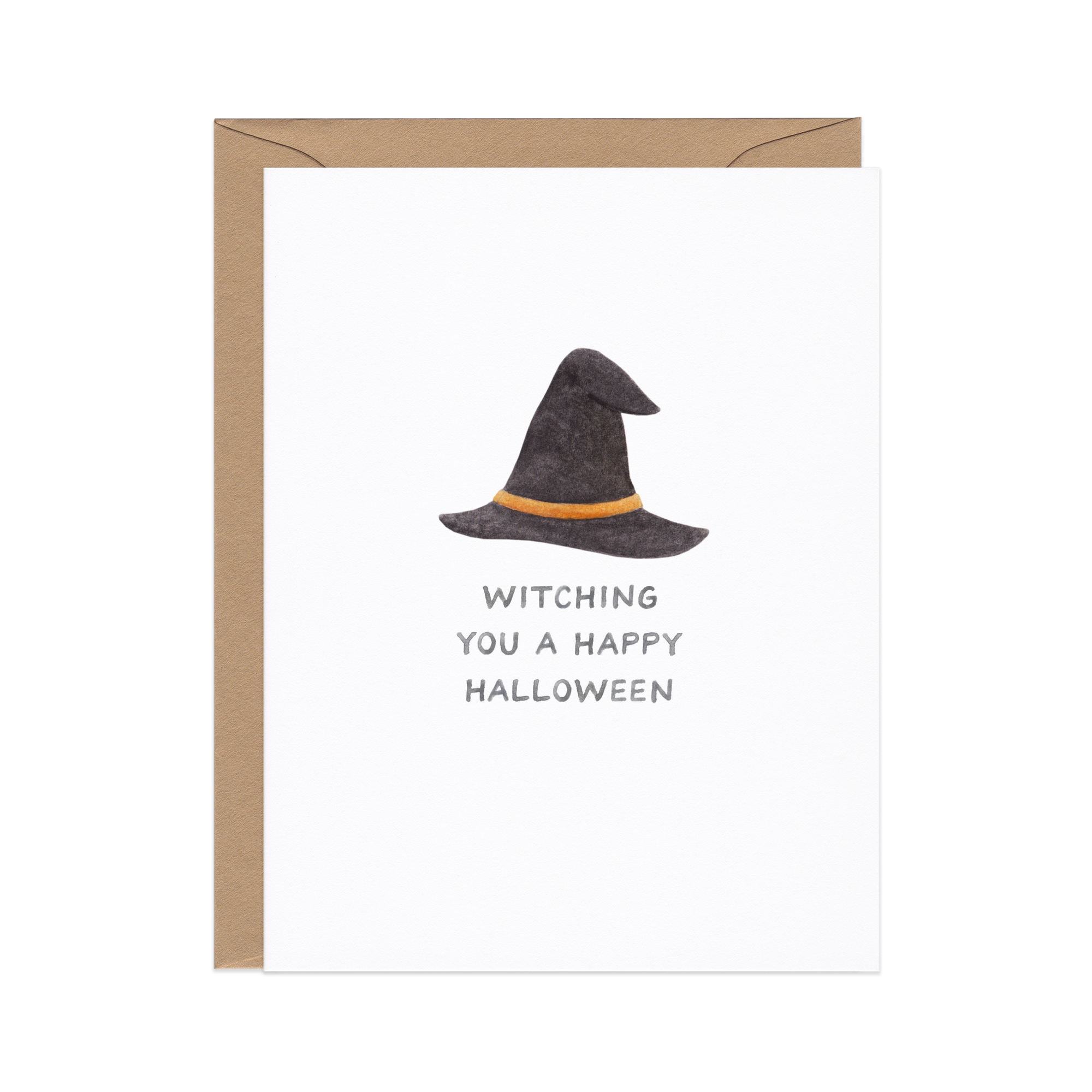 Witching You A Happy Halloween Card