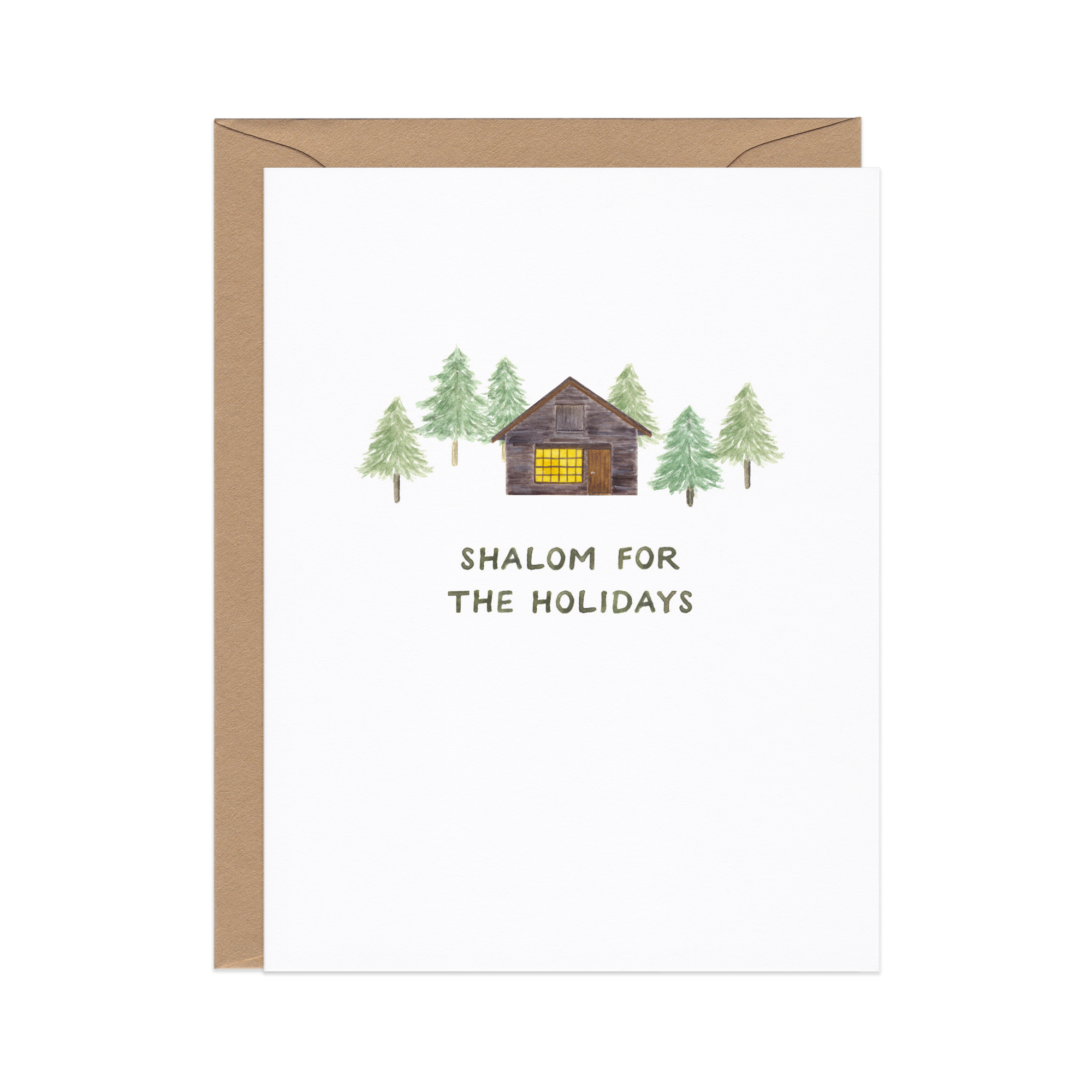 Shalom For The Holidays Hanukkah Card