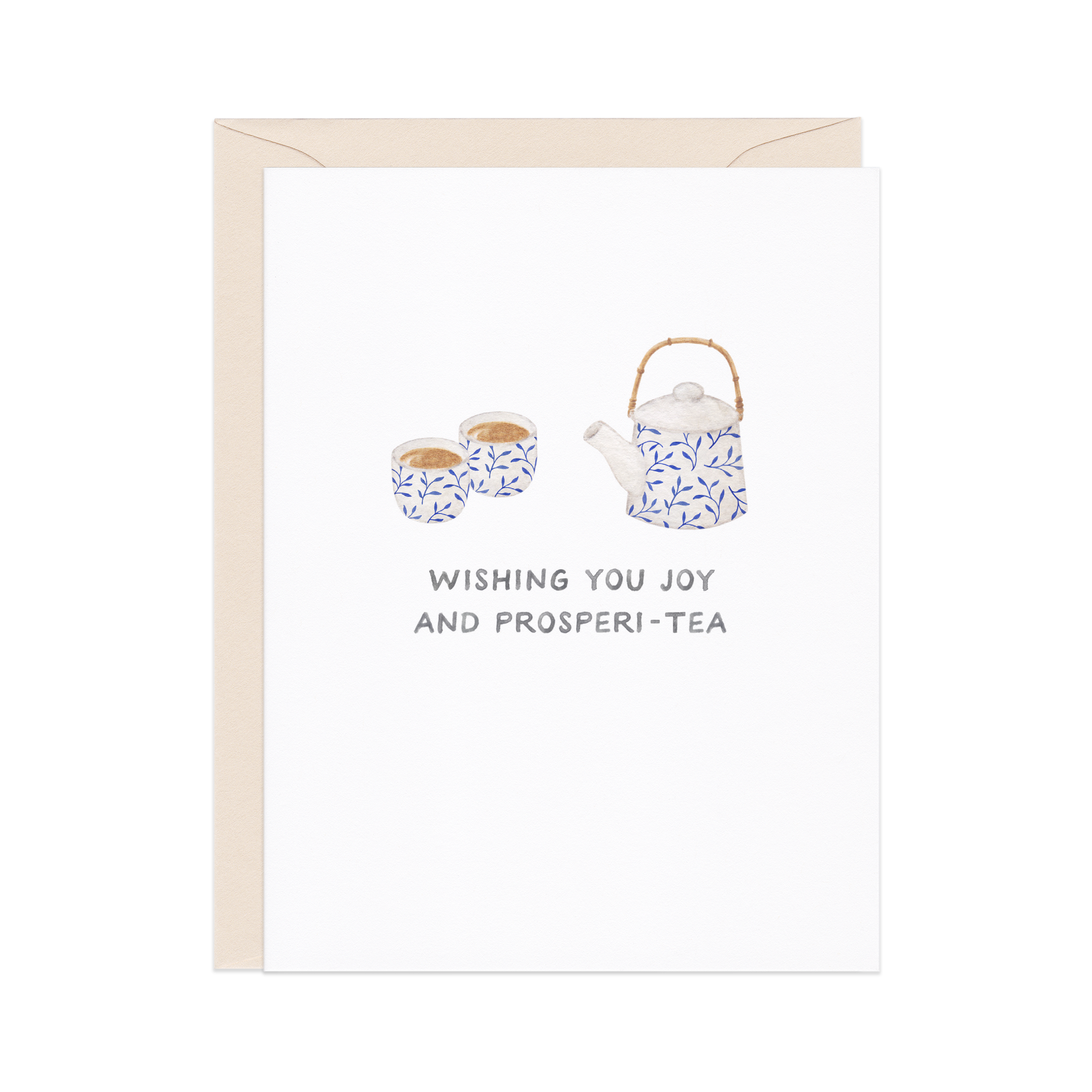 Joy And Prosperi-tea Lunar New Year Card