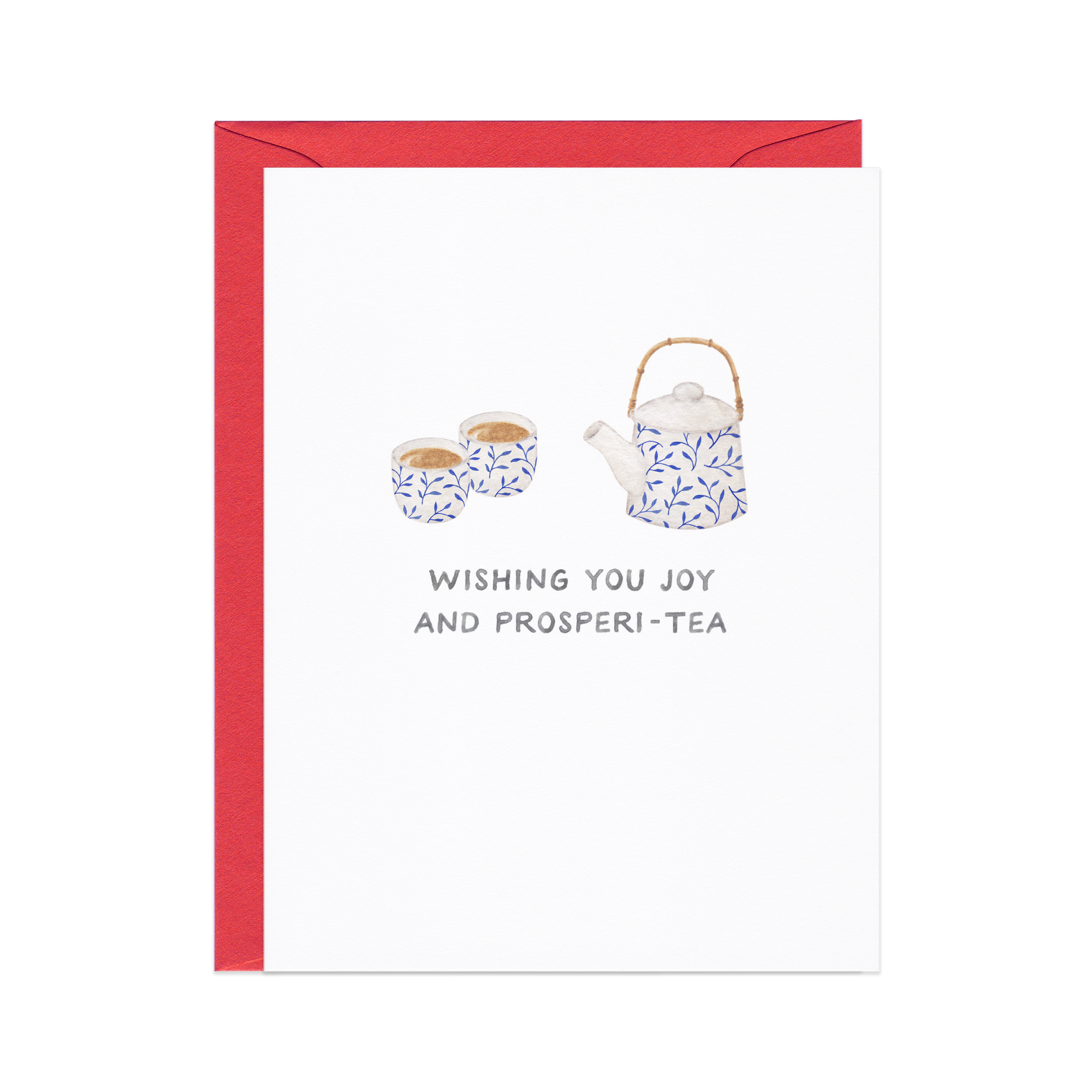 Joy And Prosperi-tea Lunar New Year Card