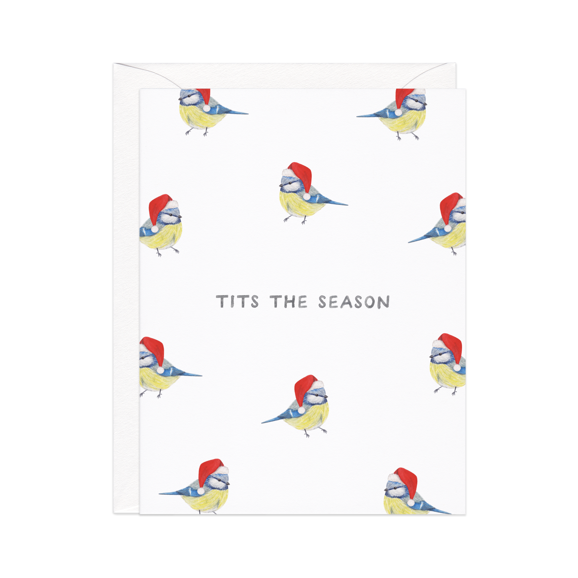 Tits The Season Holiday Card