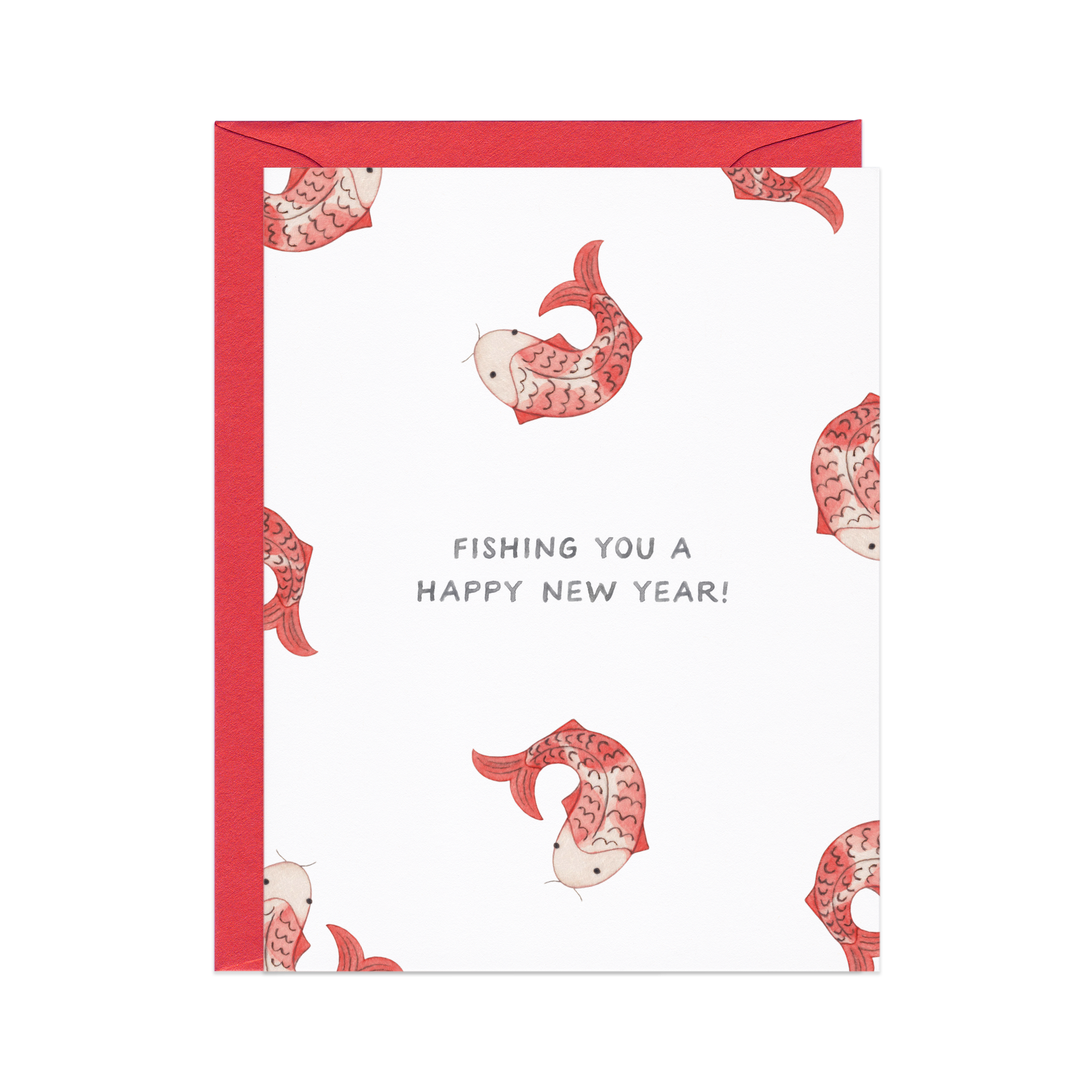 Lucky Fish Lunar New Year Card