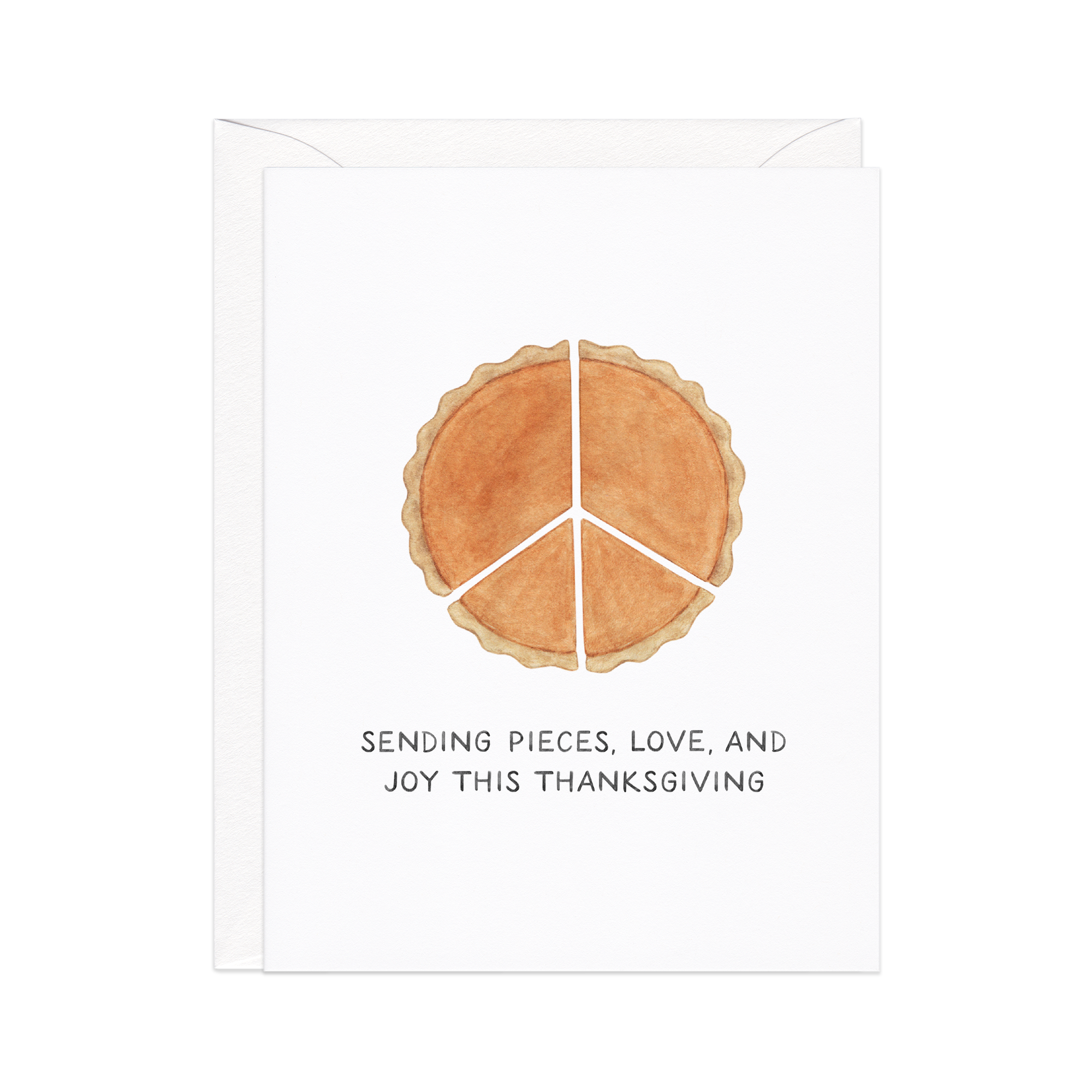 Pieces, Love, And Joy Thanksgiving Card