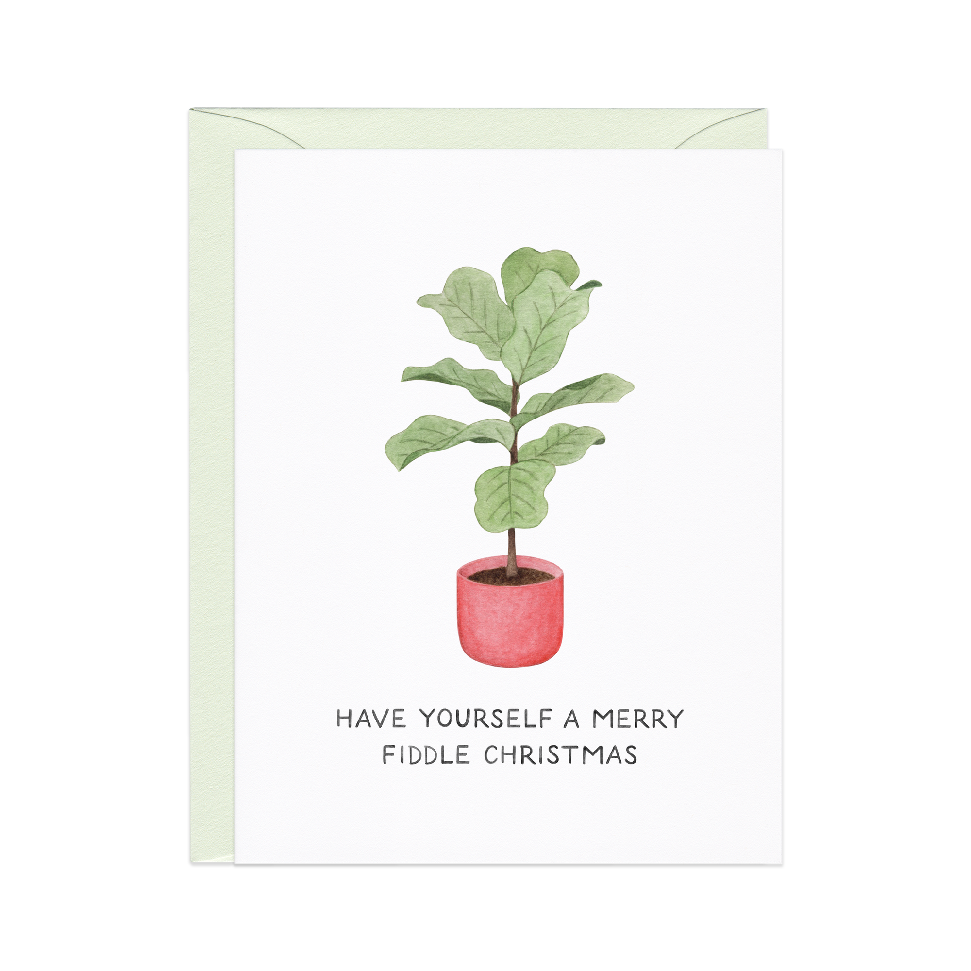 Have Yourself A Merry Fiddle Christmas Card
