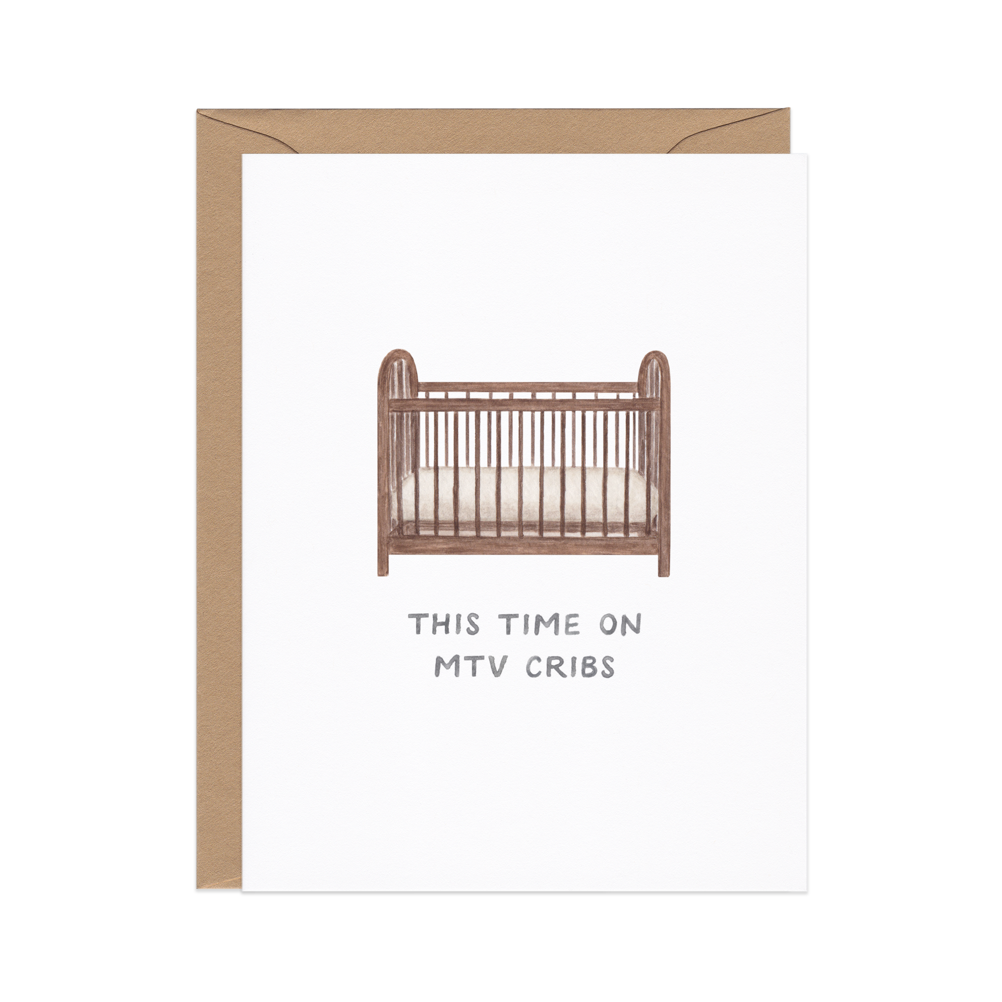 MTV Cribs New Baby Card