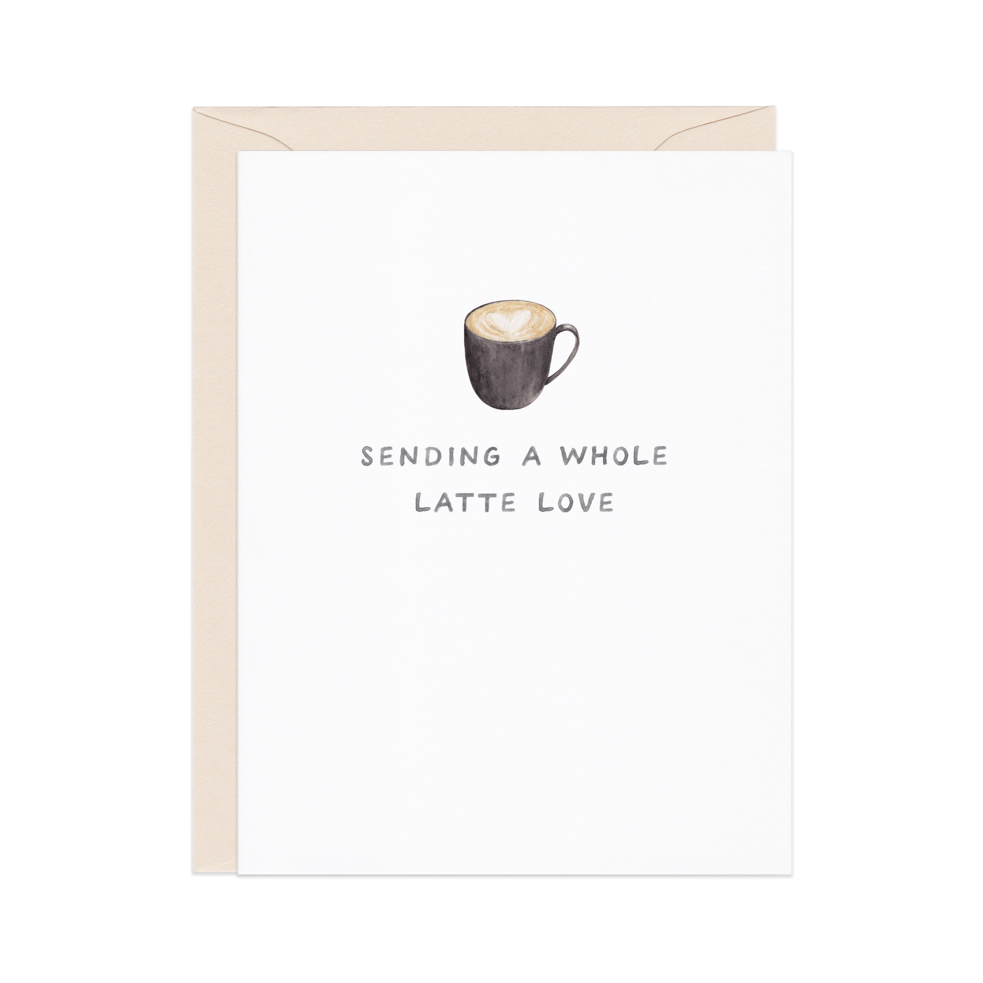 A Whole Latte Coffee Love Card