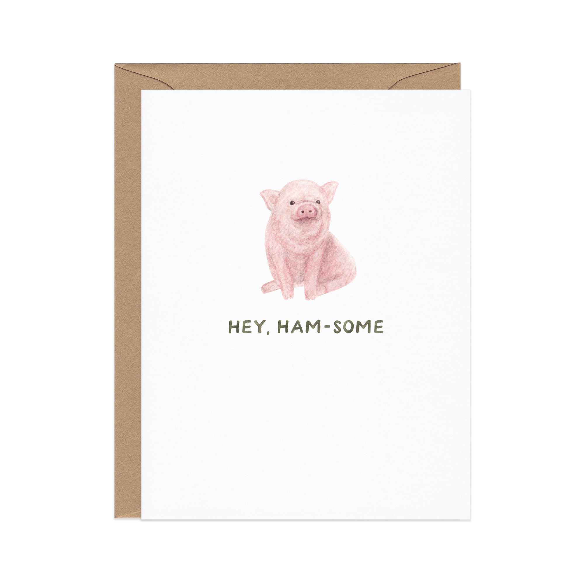 Hey, Ham-some Love / Anniversary Card