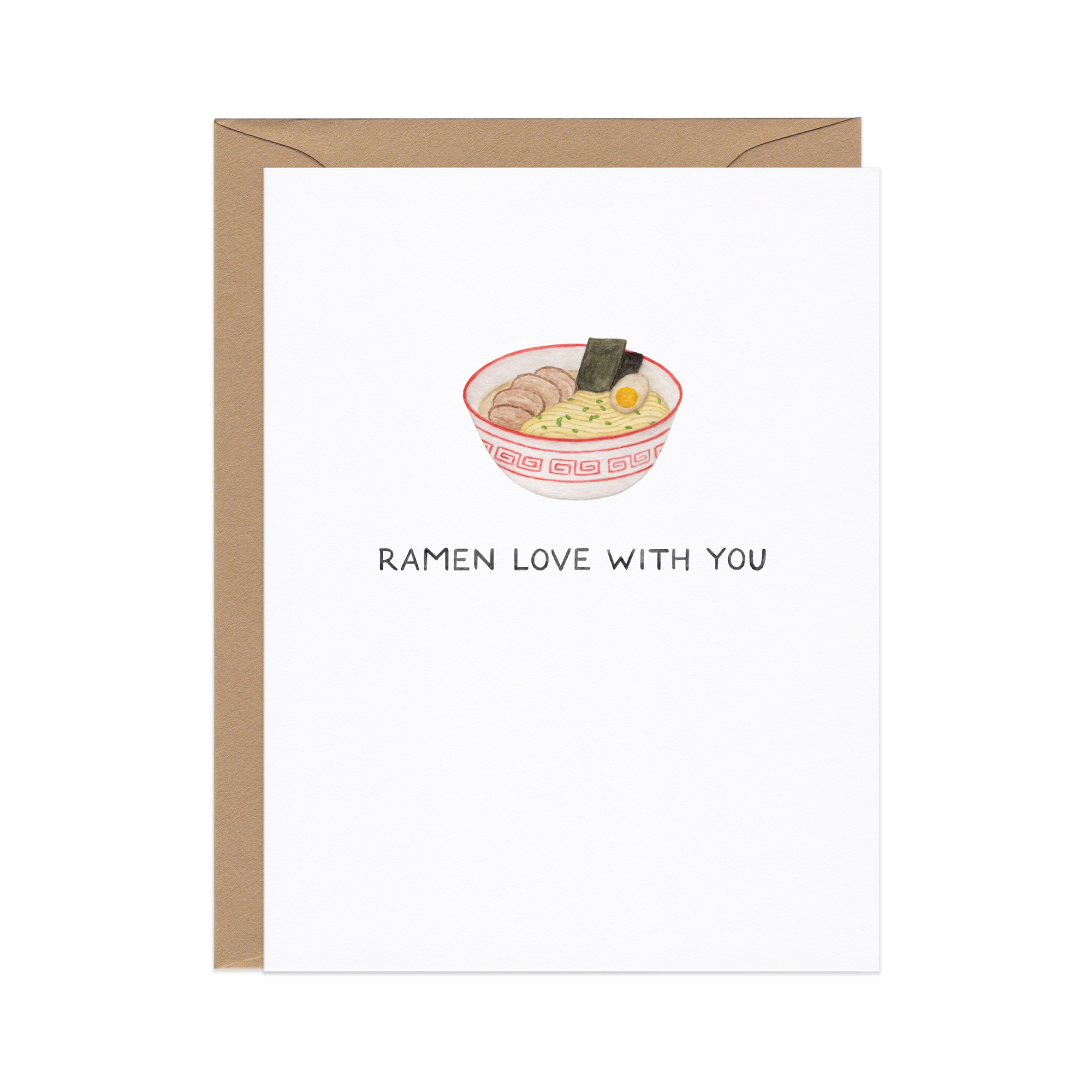 Ramen Love With You Valentine / Anniversary Card