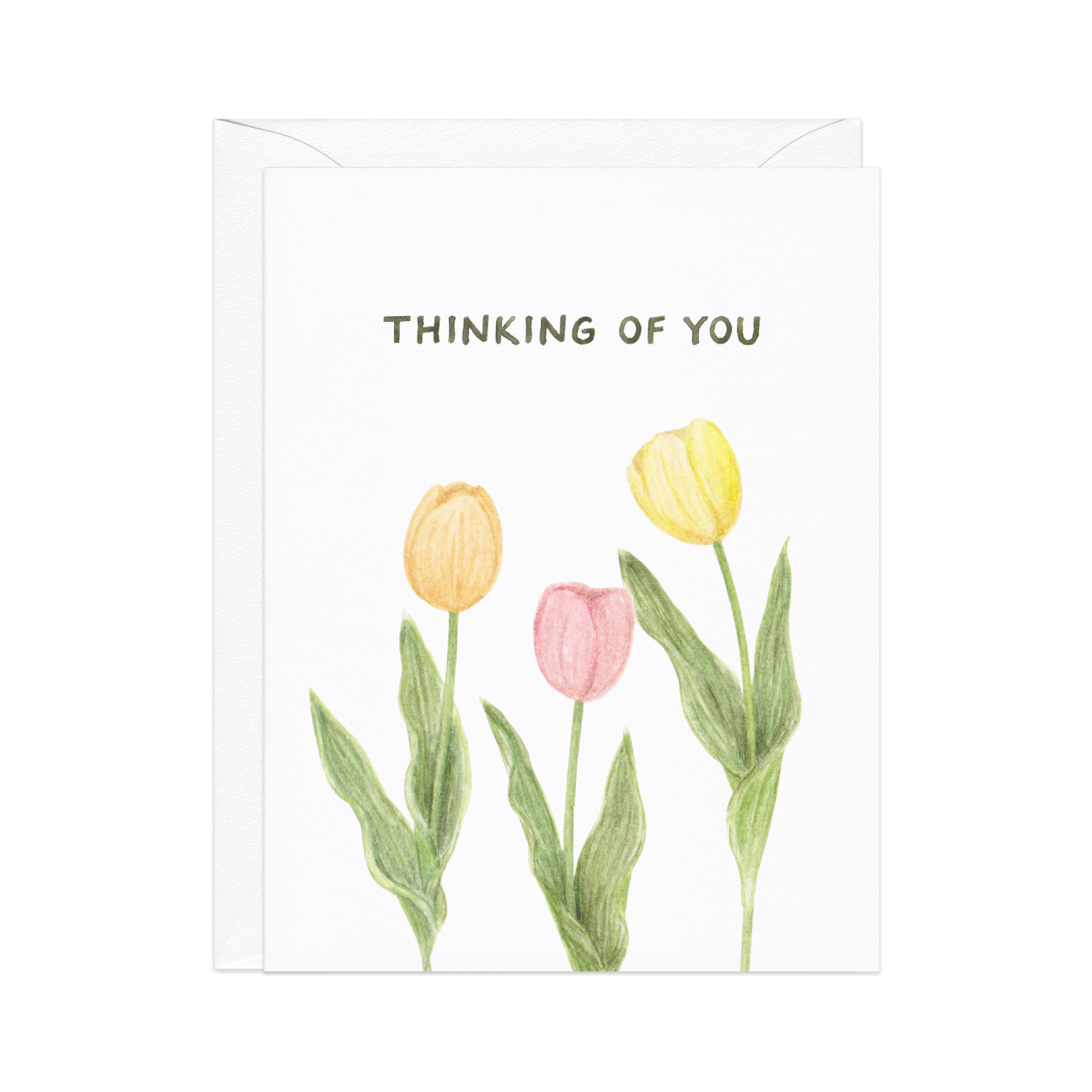 Thinking Of You Tulips Support Card