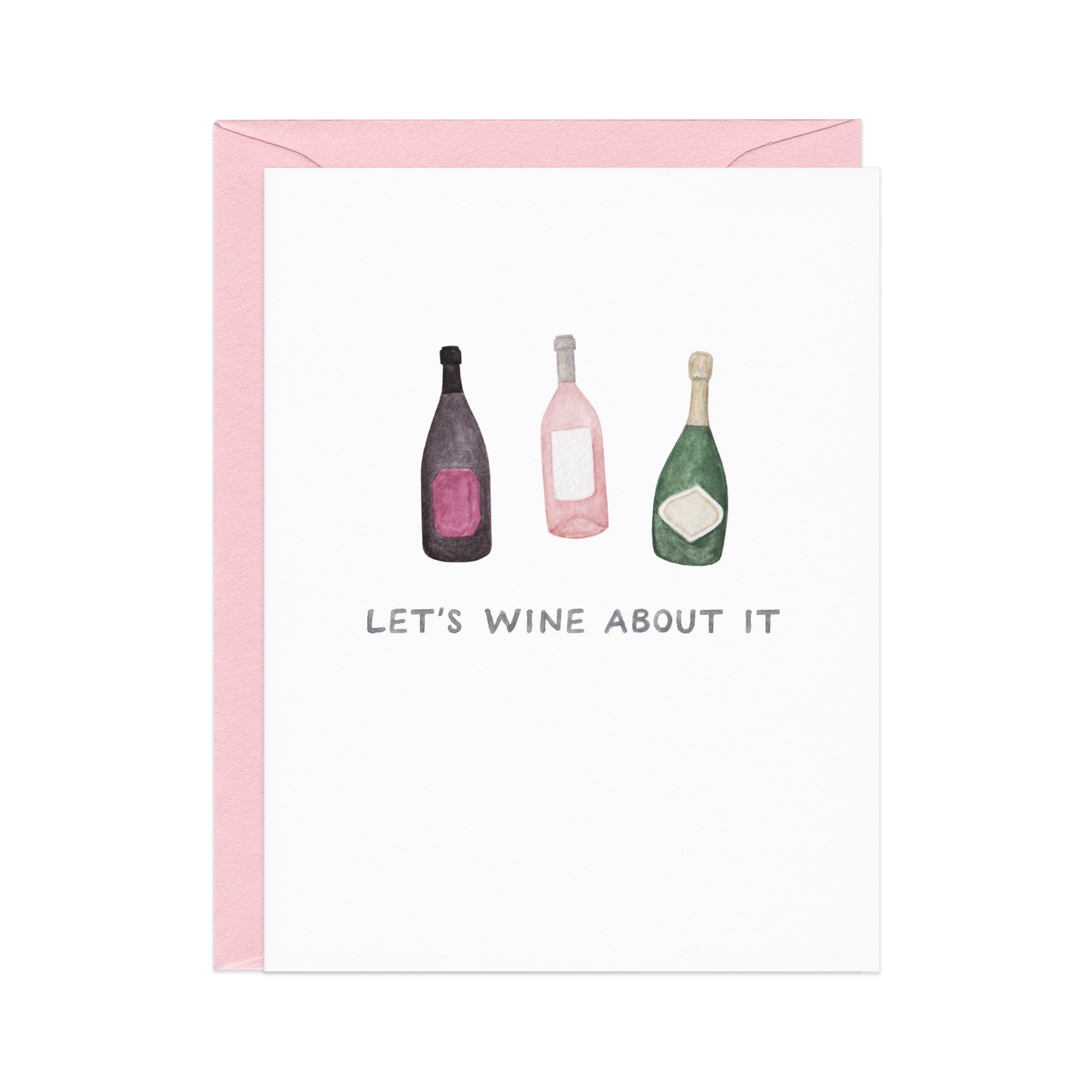 Let's Wine About It Support Card