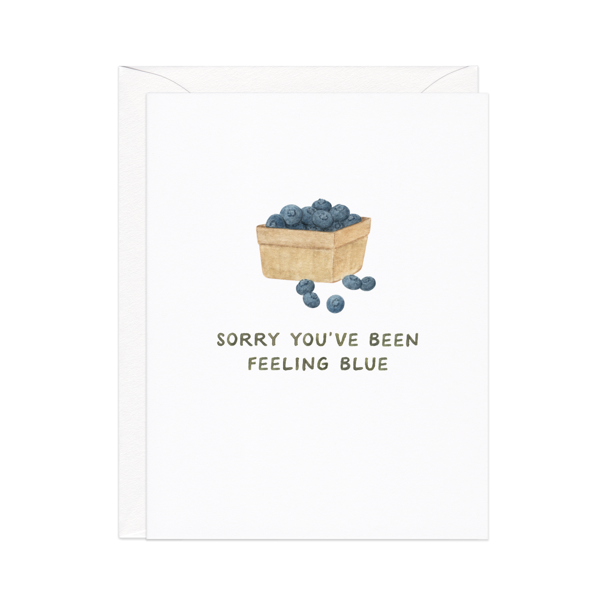 Feeling Blue Mental Health Support Card