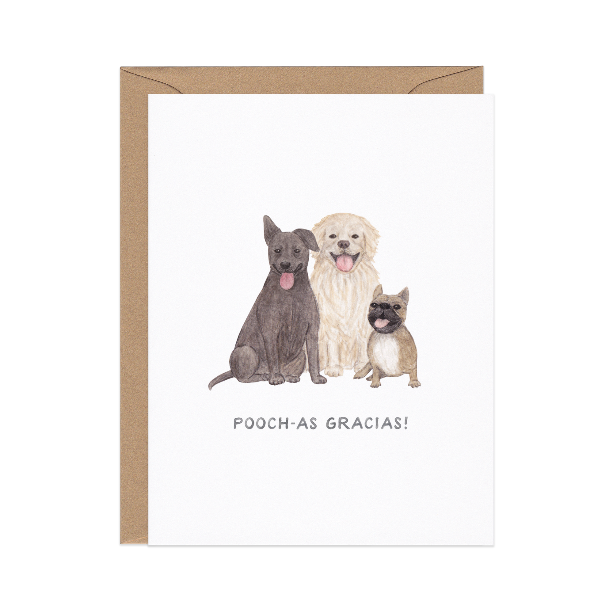 Pooch-as Gracias Thank You Card