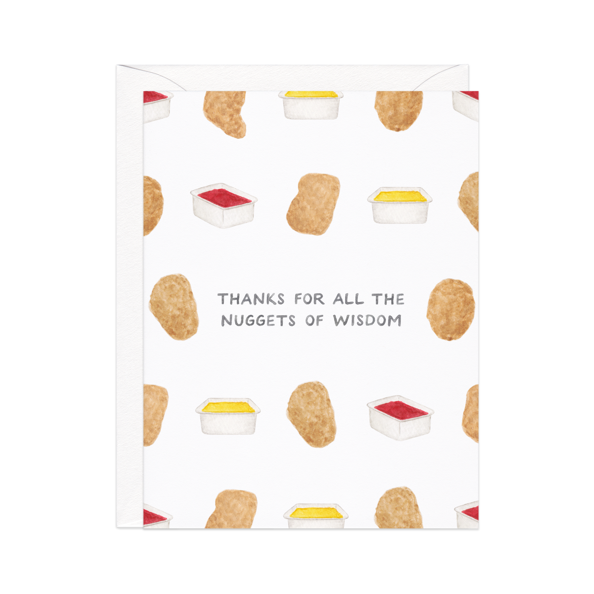 Nuggets Of Wisdom Thanks Card