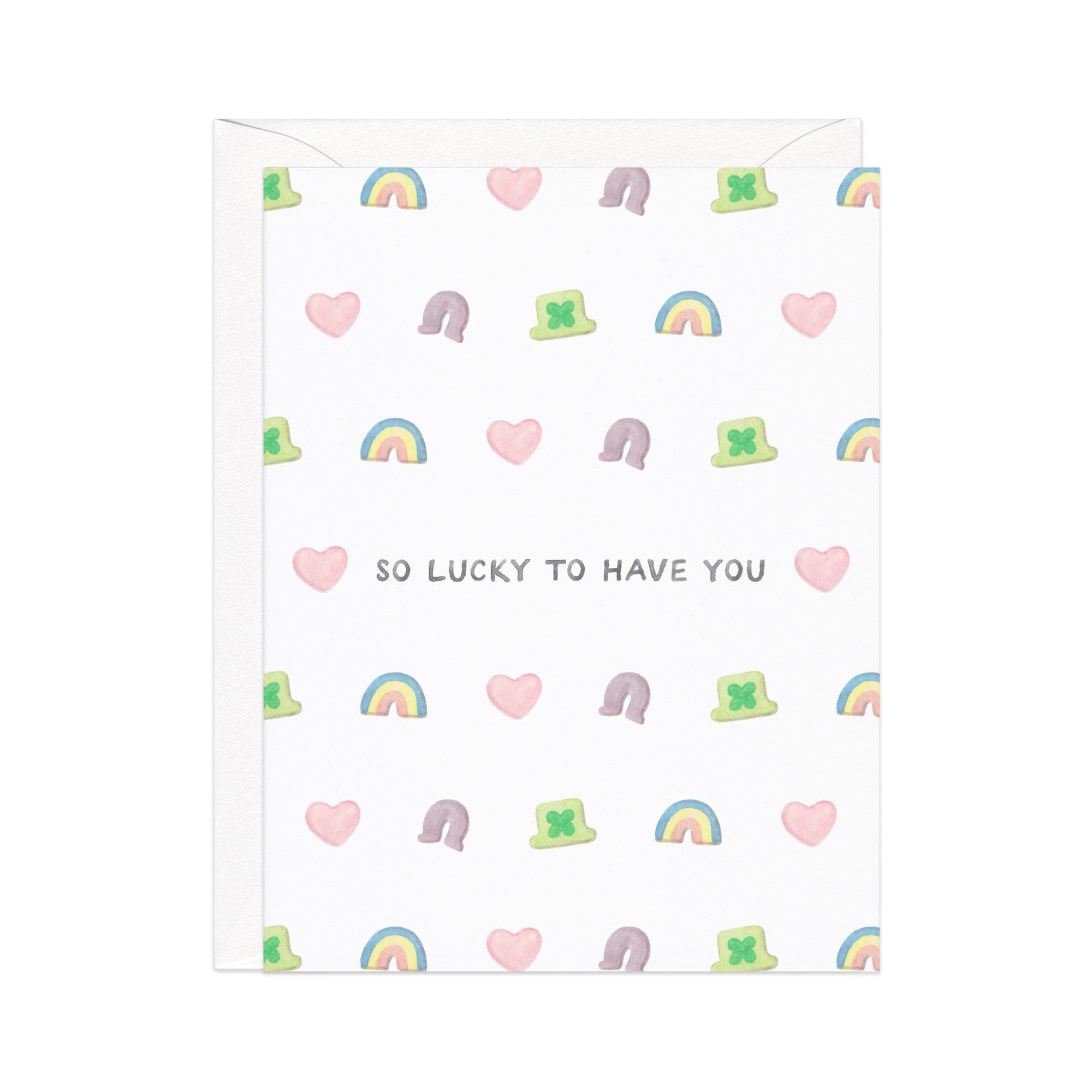 Lucky (Charms) To Have You Thanks Card