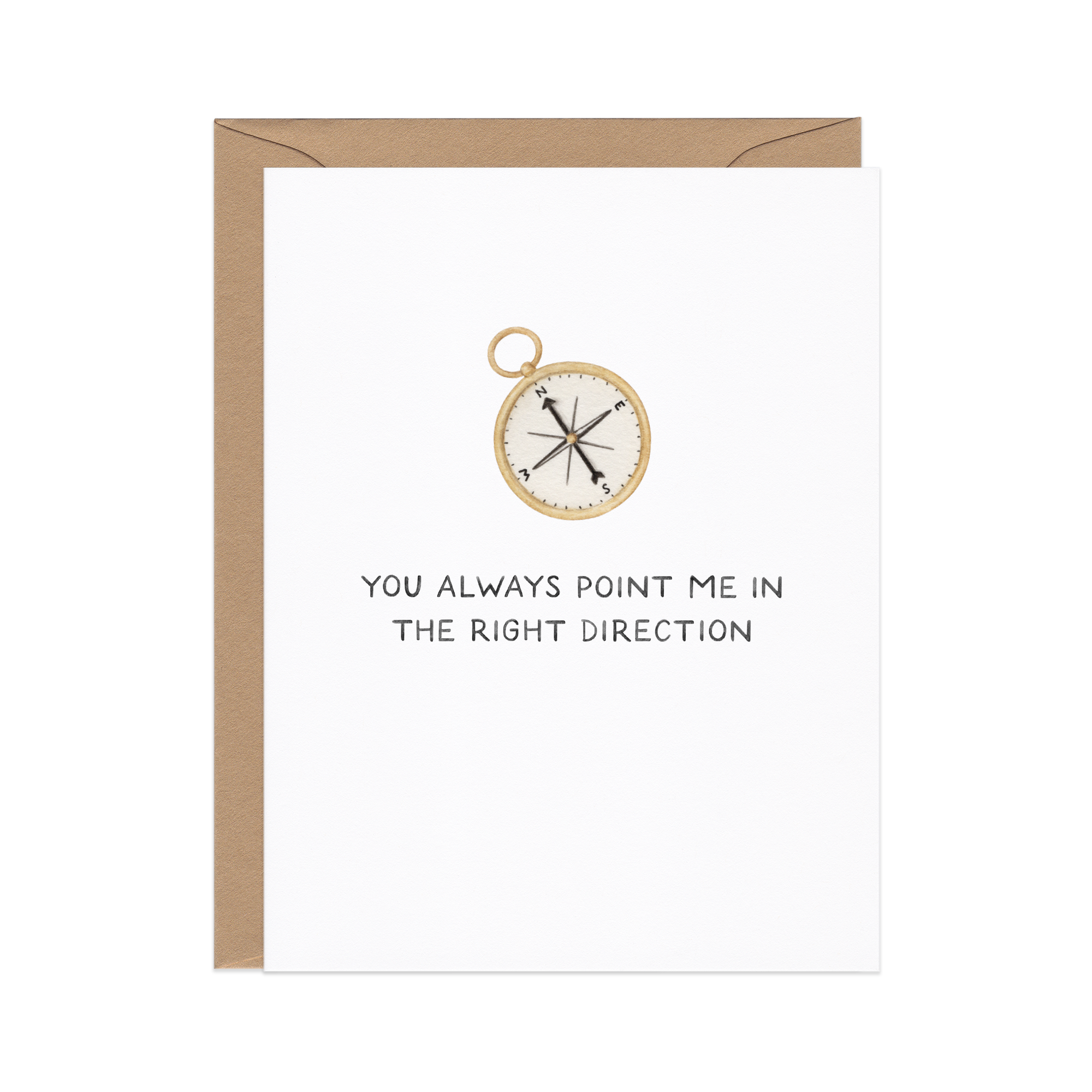 The Right Direction Teacher / Thank You Card