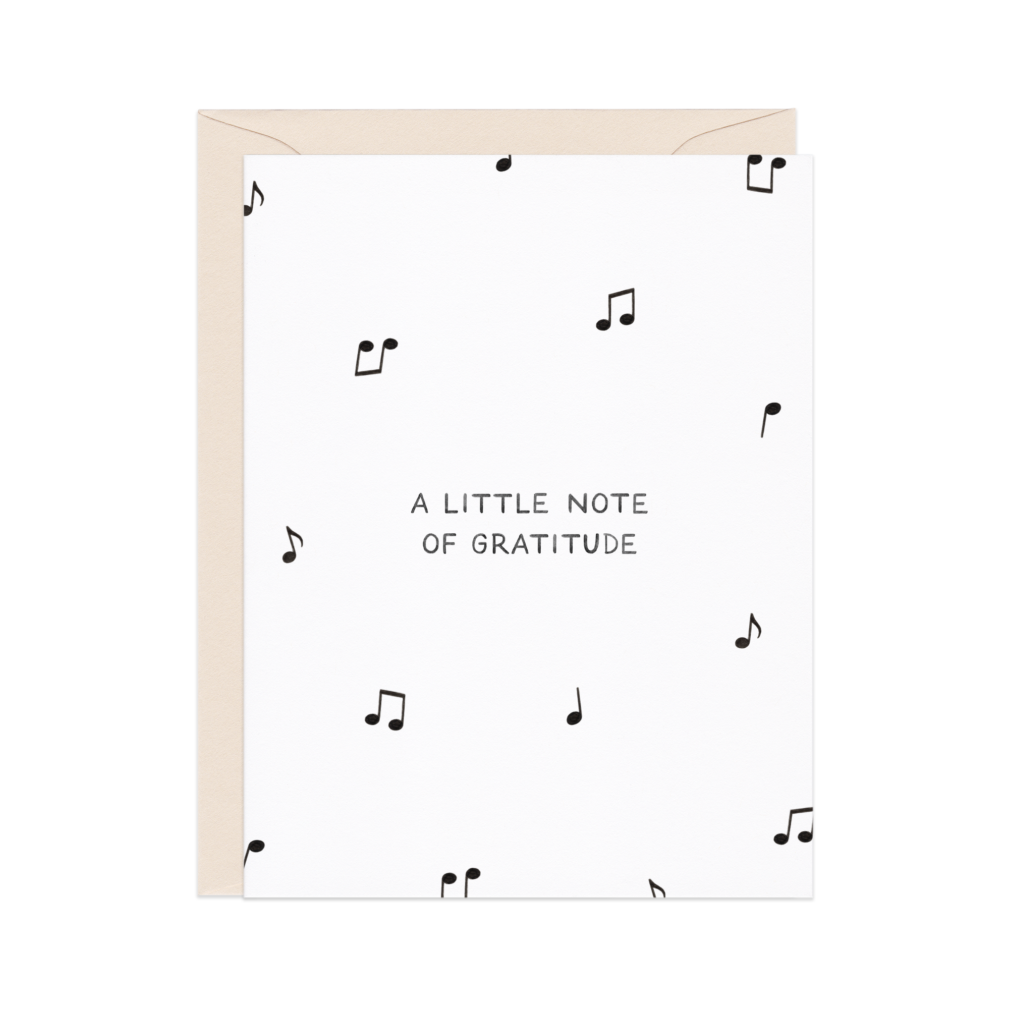 Little Note Of Gratitude Thank You Card