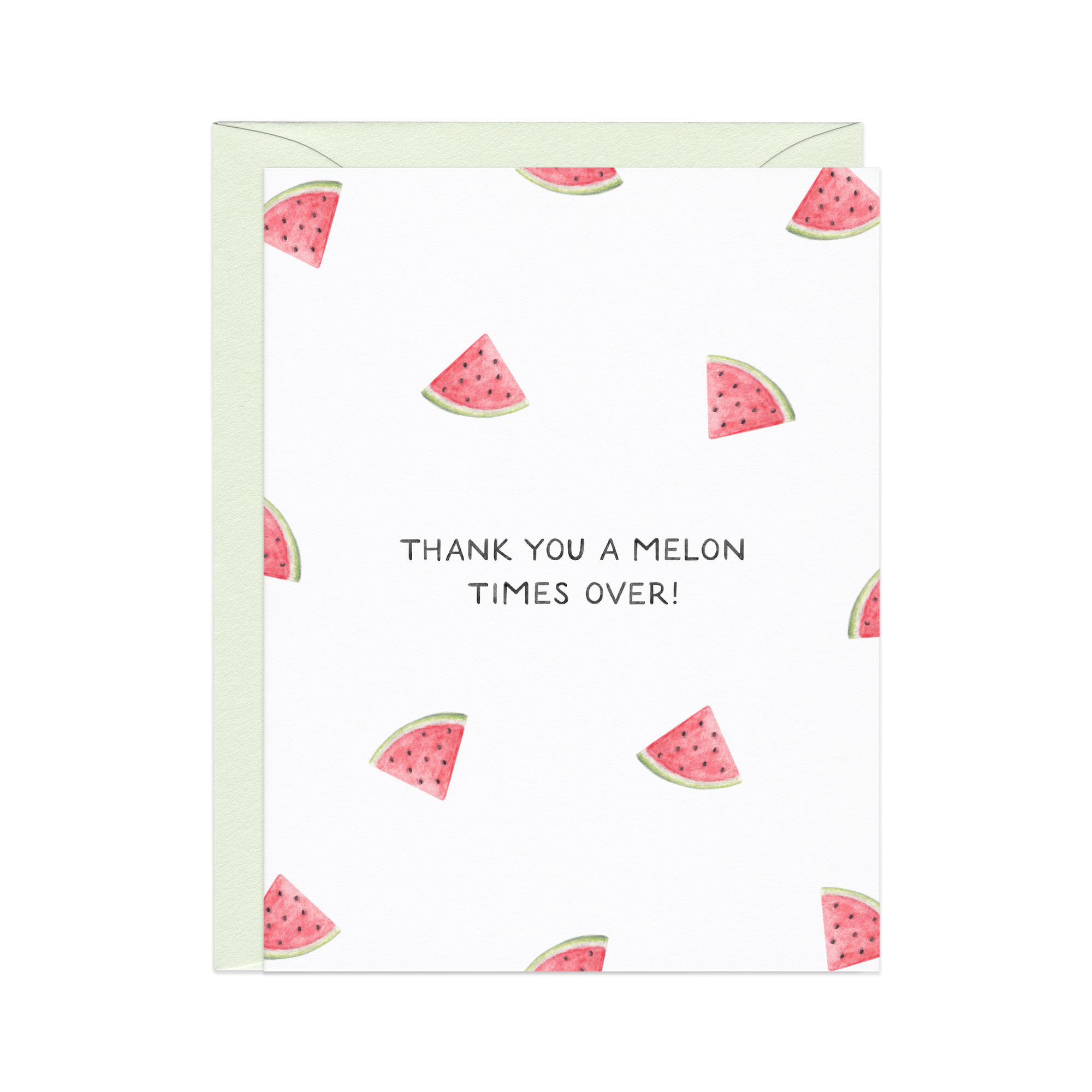 A Melon Times Over Thank You Card