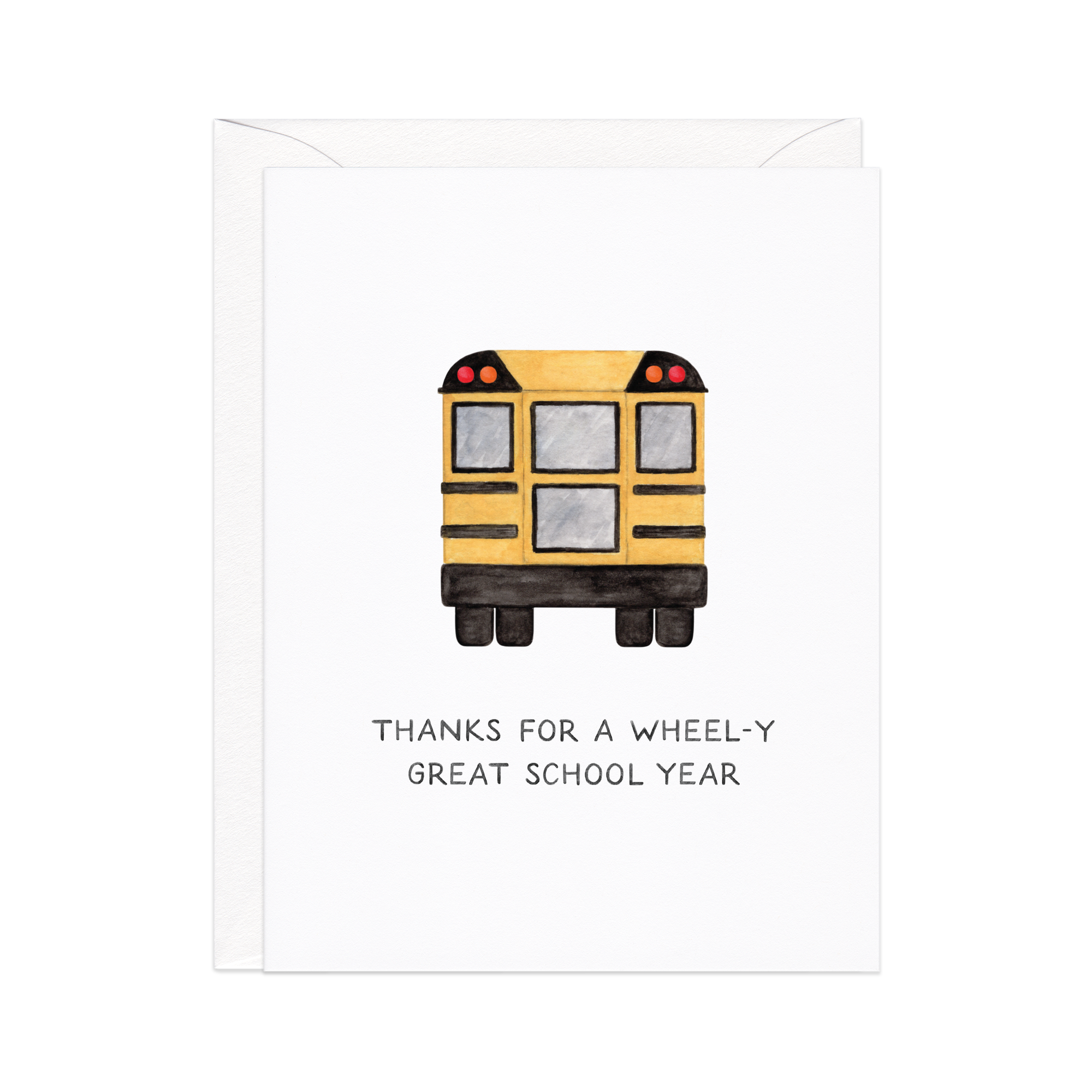 Wheel-y Great Year Teacher Thank You Card