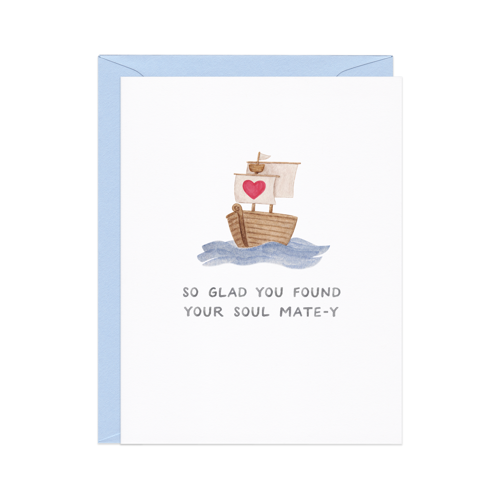 Soul Mate-y Wedding Congrats Card