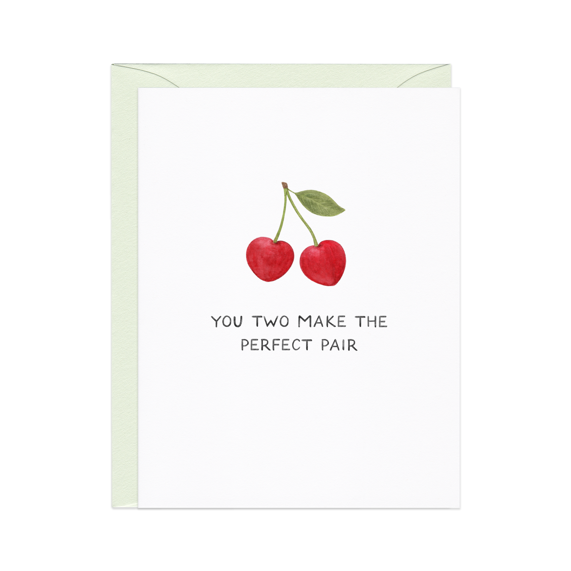 A Cherry Perfect Pair Wedding Card