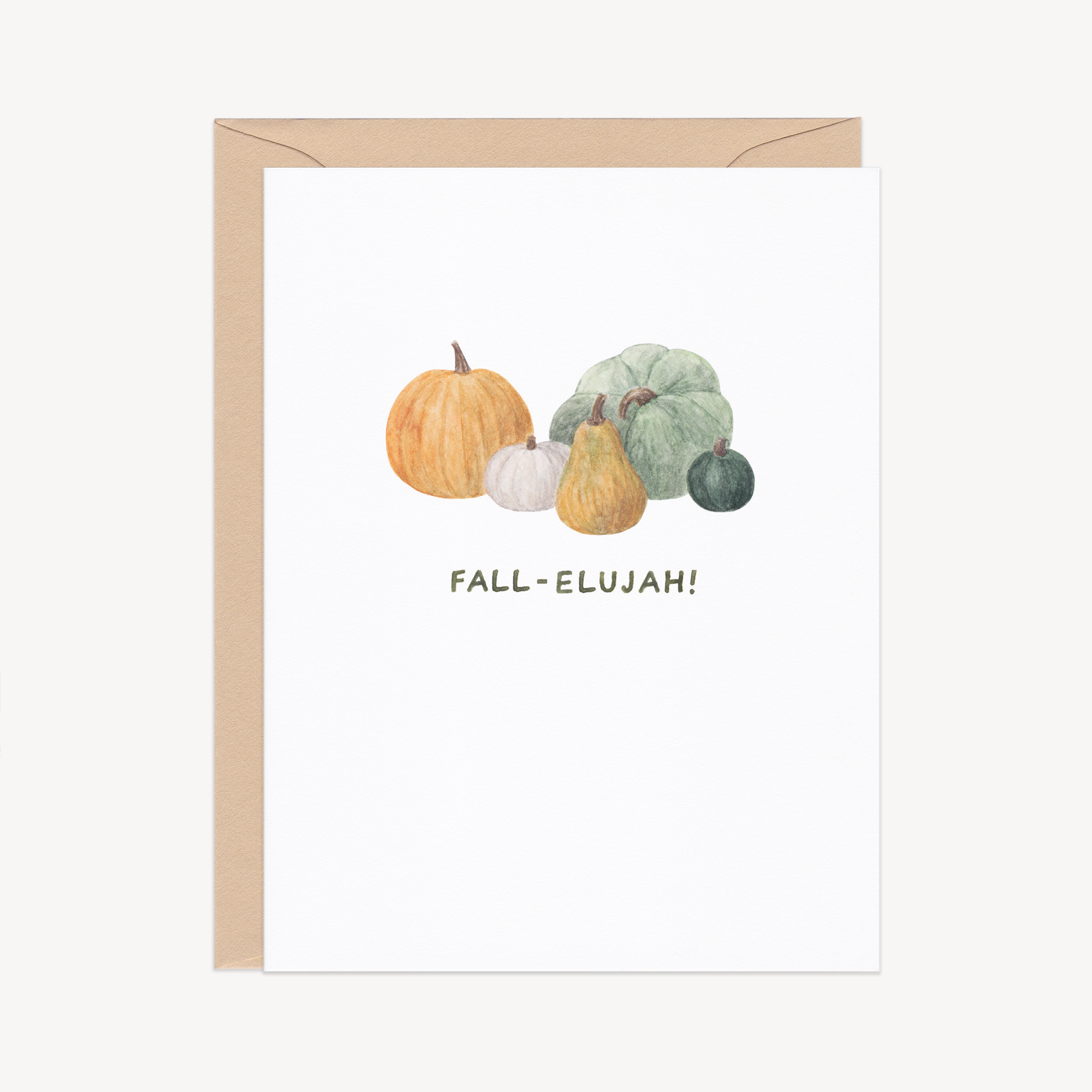 Fall-elujah Pumpkins Seasonal Card